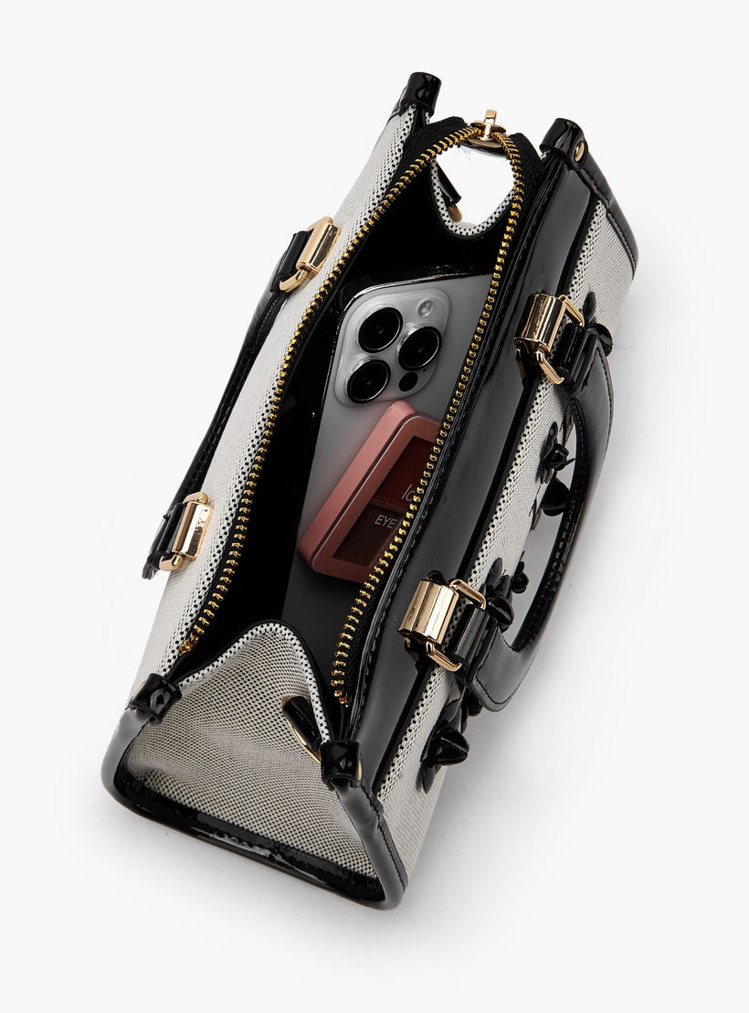 Elle Floral Embellished Tote Bag with Detachable Strap-women-bagsandwallets-handbags-image-8
