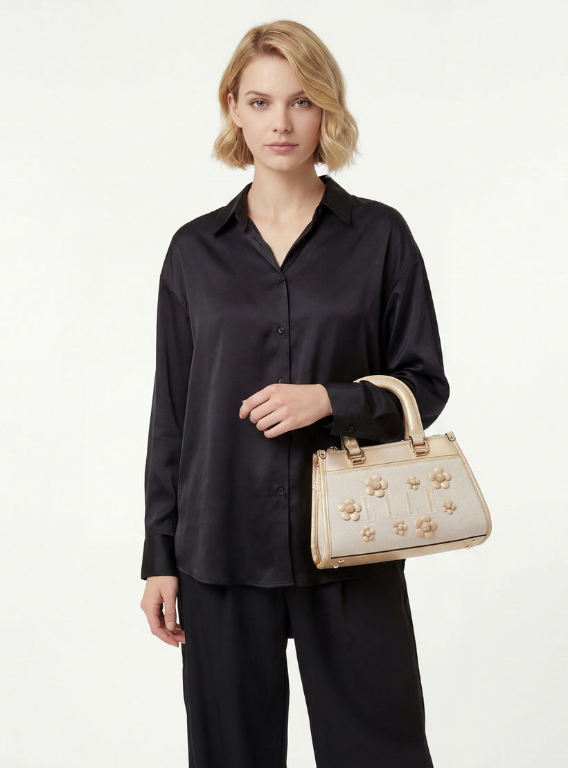 شنطة توتي مزينة بأزهار وحزام قابل للفصل من إيل-women-bagsandwallets-handbags-image-2