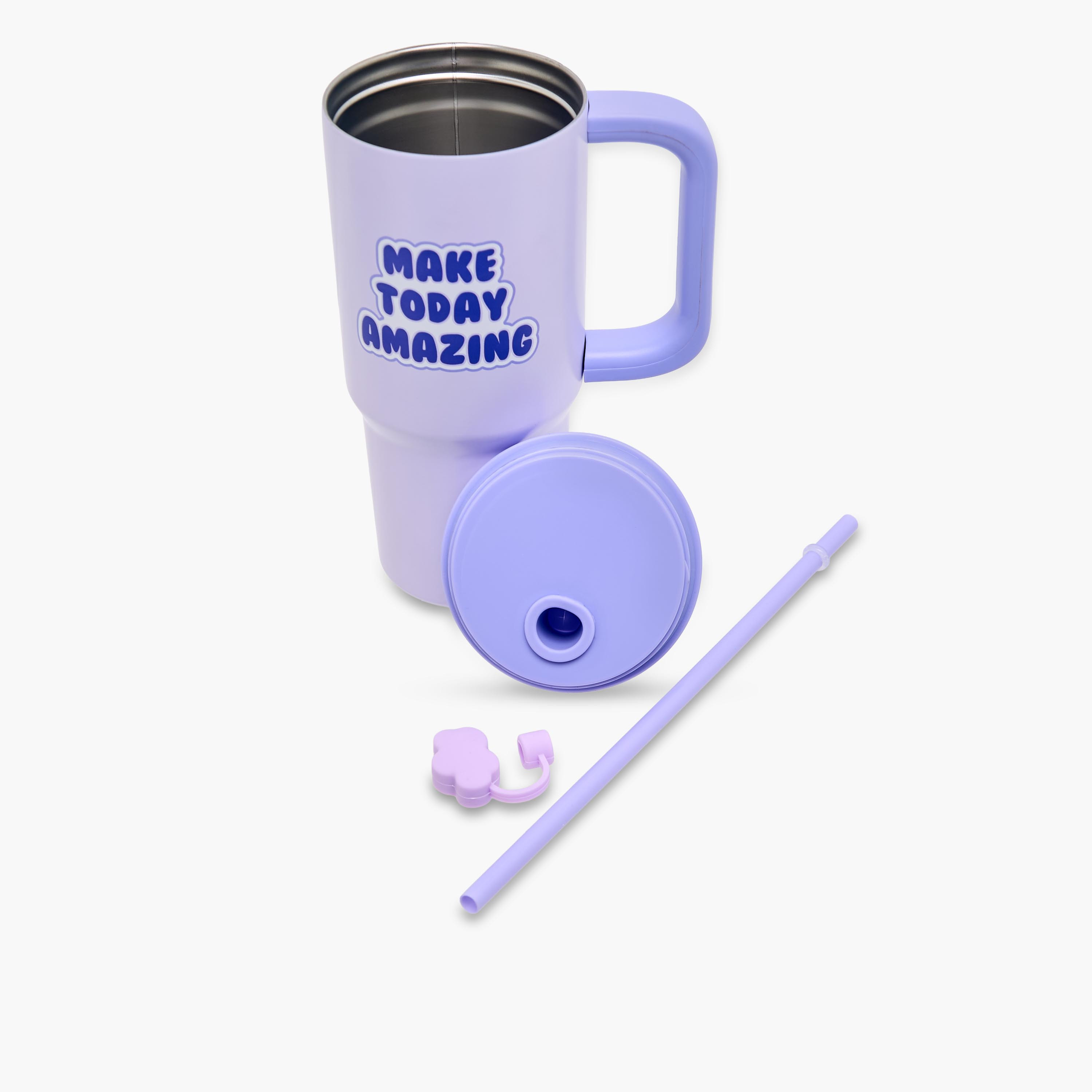 كوب ستانلس ستيل بطبعات شعار وقشّة-household-dining-teaandcoffee-travelmugsandsippers-image-6