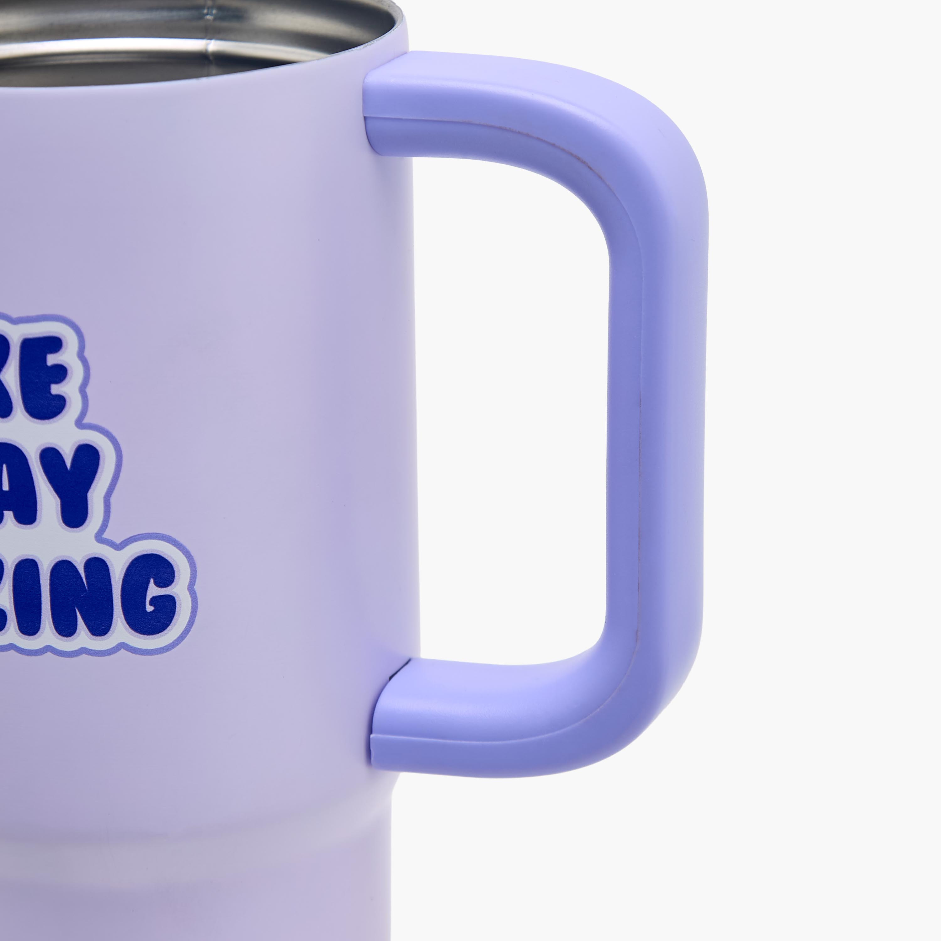 كوب ستانلس ستيل بطبعات شعار وقشّة-household-dining-teaandcoffee-travelmugsandsippers-image-3