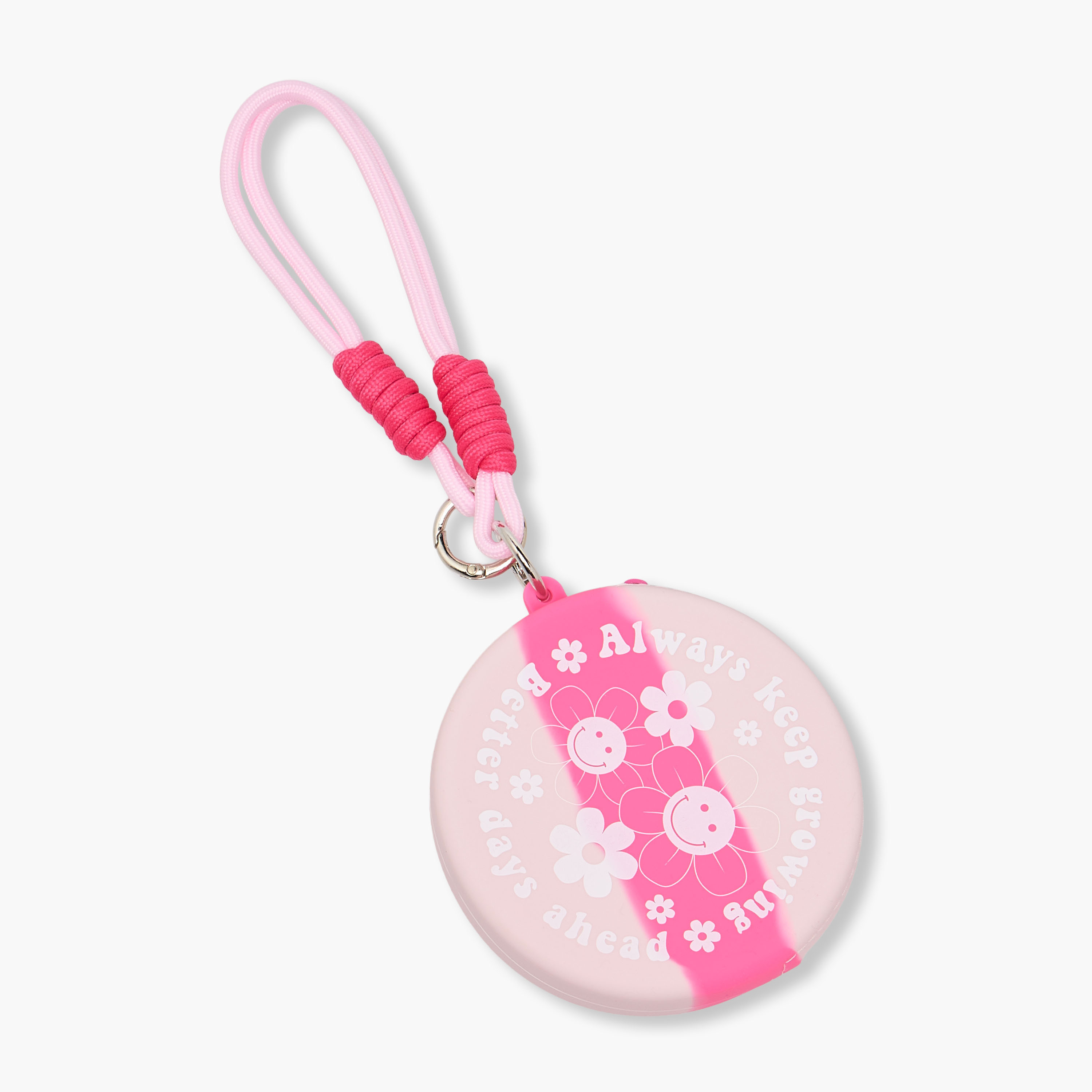 Bag Charm with Floral Print-girls-accessories-keyringsandbagcharms-image-2
