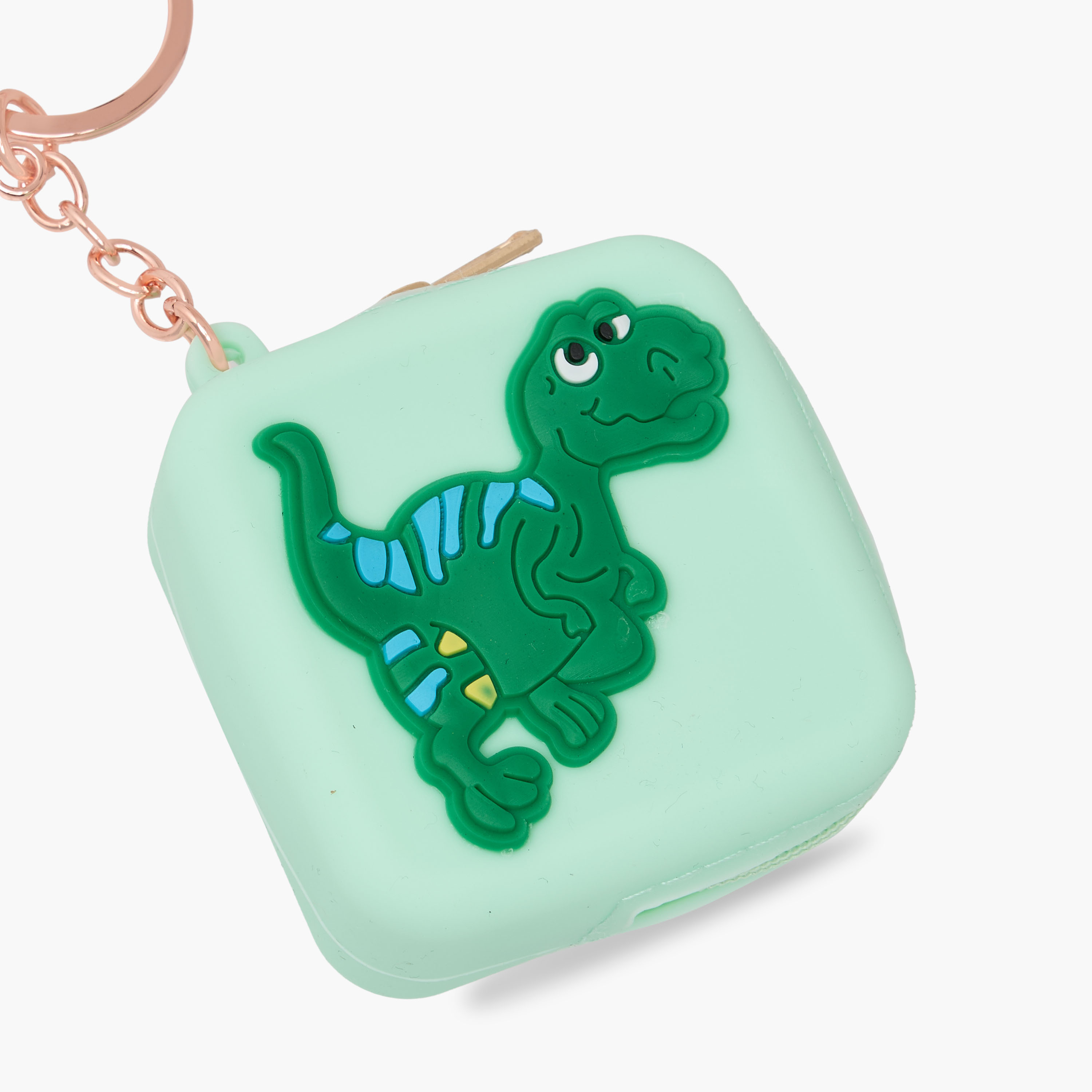 Bag Charm with Dinosaur Embossed Design-girls-accessories-keyringsandbagcharms-image-4