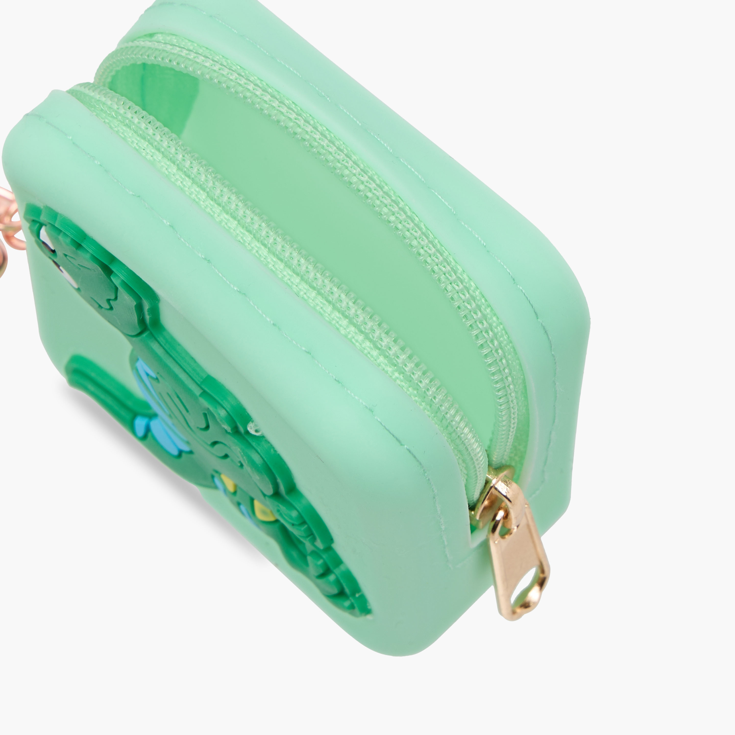 Bag Charm with Dinosaur Embossed Design-girls-accessories-keyringsandbagcharms-image-5
