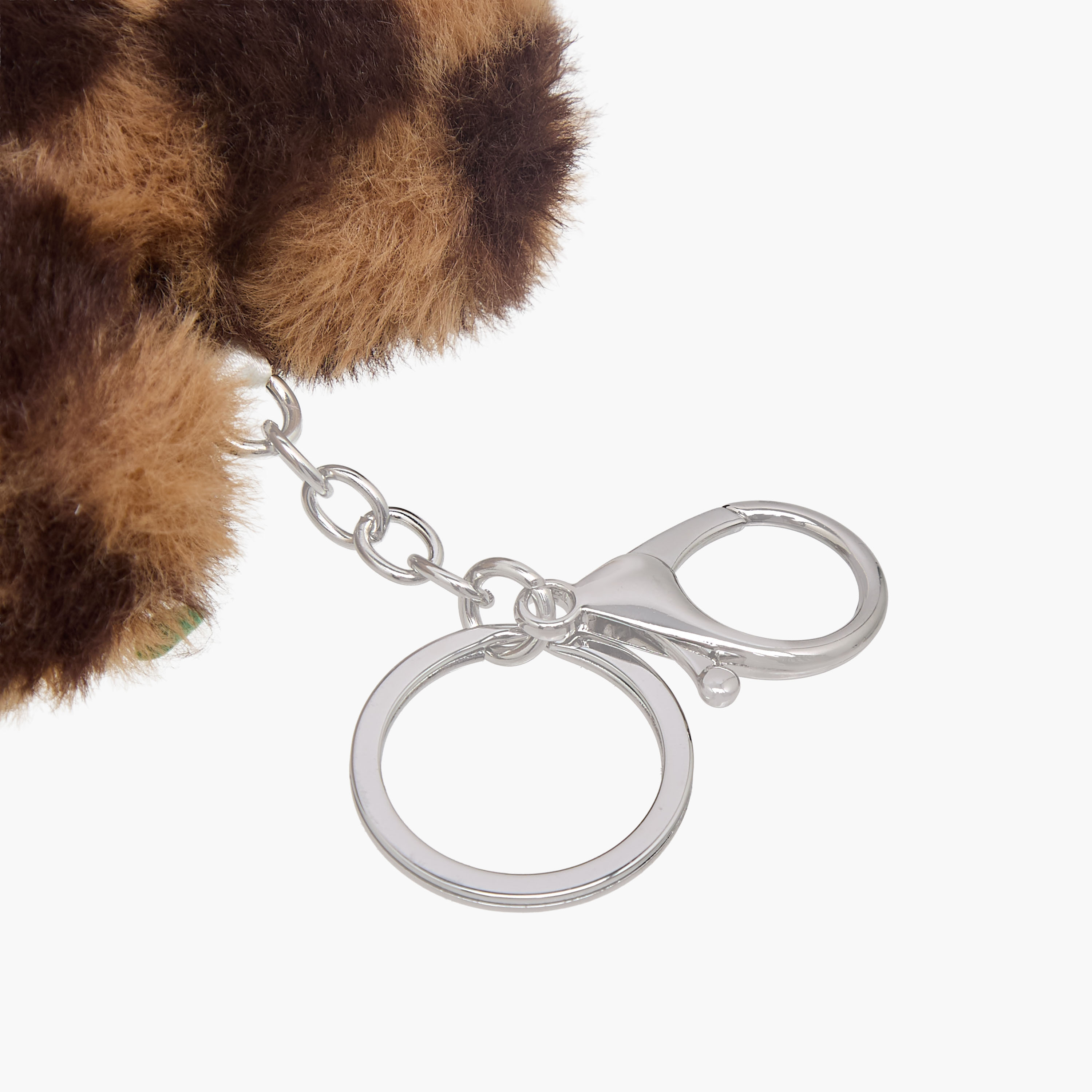 Key Chain with Plush Heart Shape-girls-accessories-keyringsandbagcharms-image-3