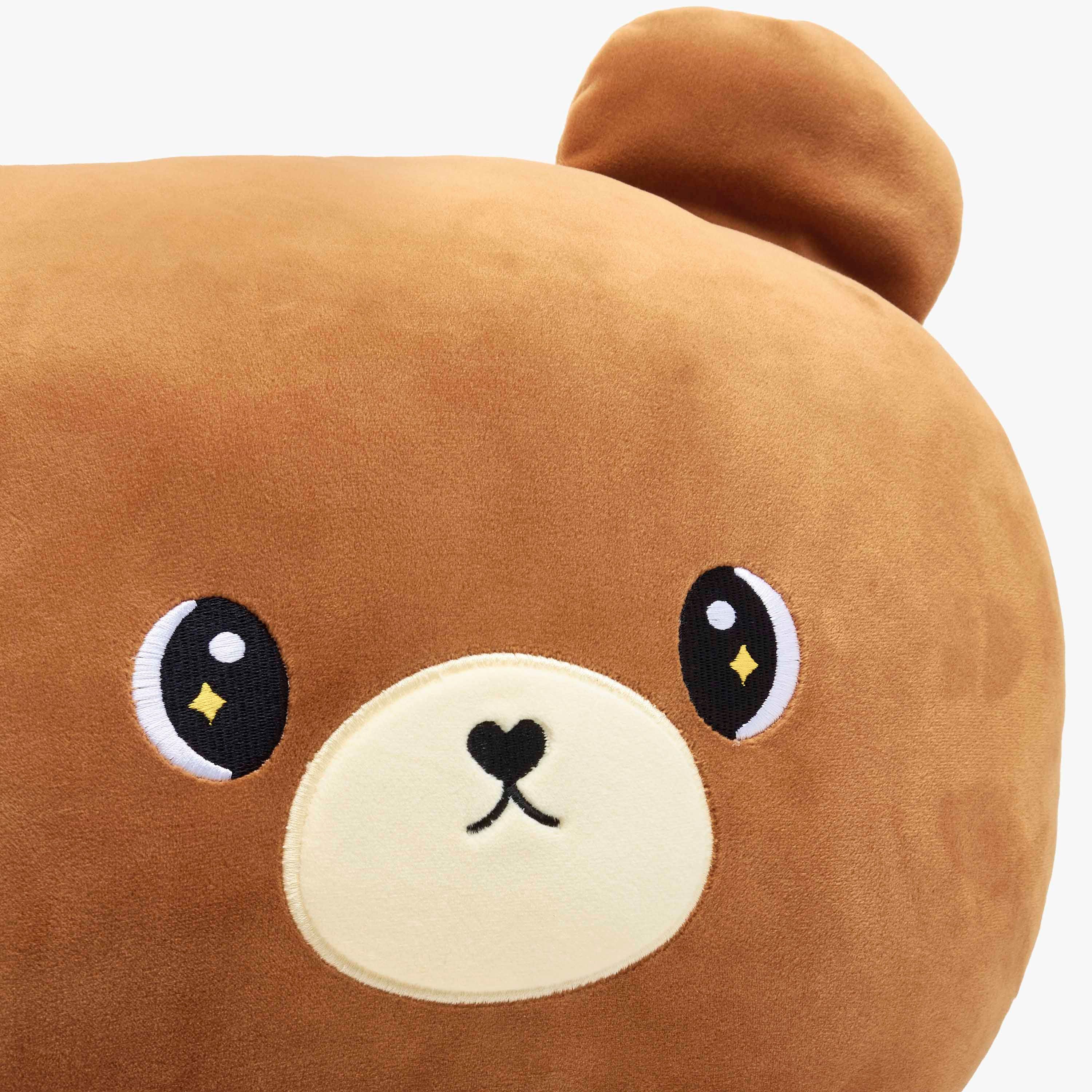 Teddy Bear Plush Cushion - 30x30x12 cms-household-cushionsandthrows-filledcushions-decorativecushions-image-4