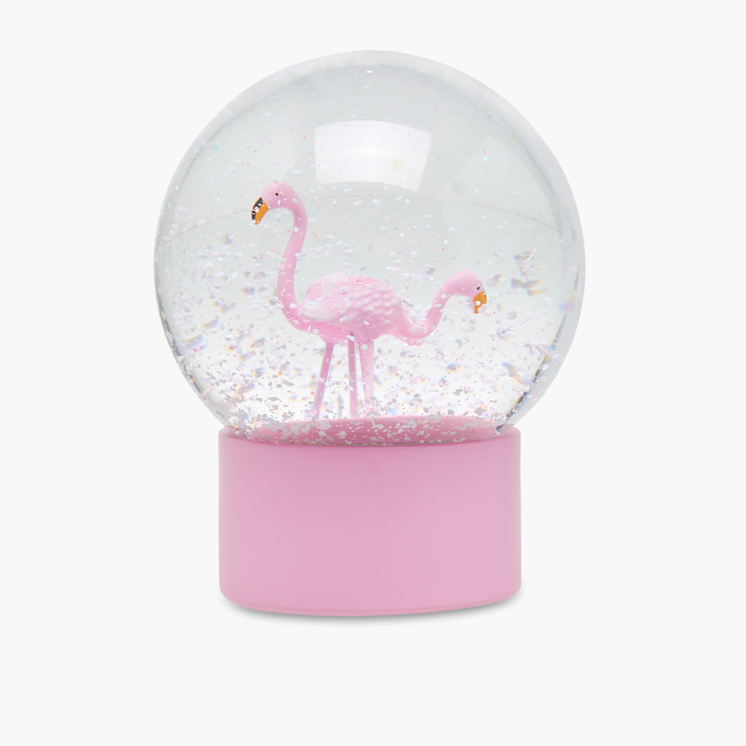Flamingo Water Globe-household-decor-decorativeobjectsandsculptures-image-1
