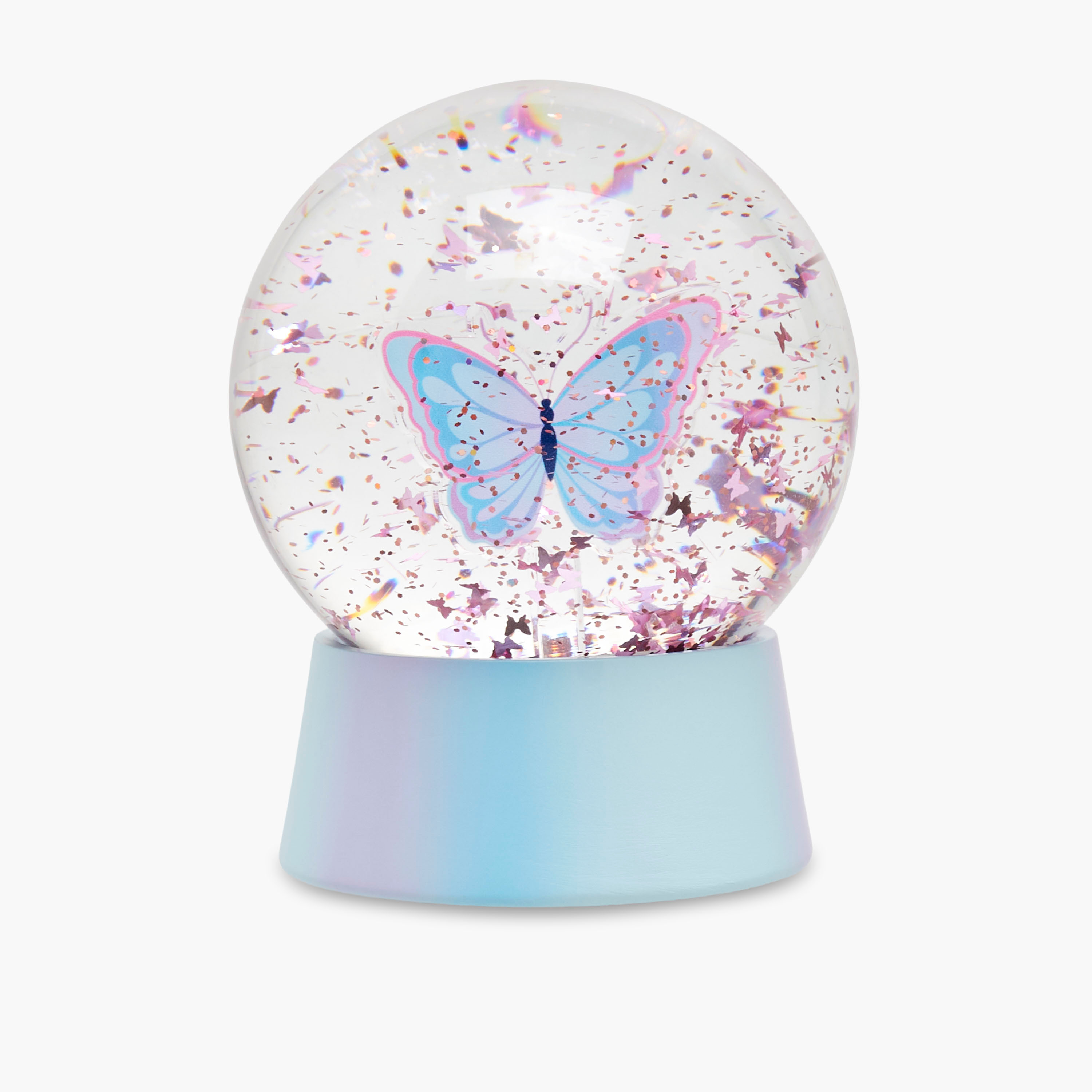 Butterfly Print Water Globe-household-decor-decorativeobjectsandsculptures-image-2