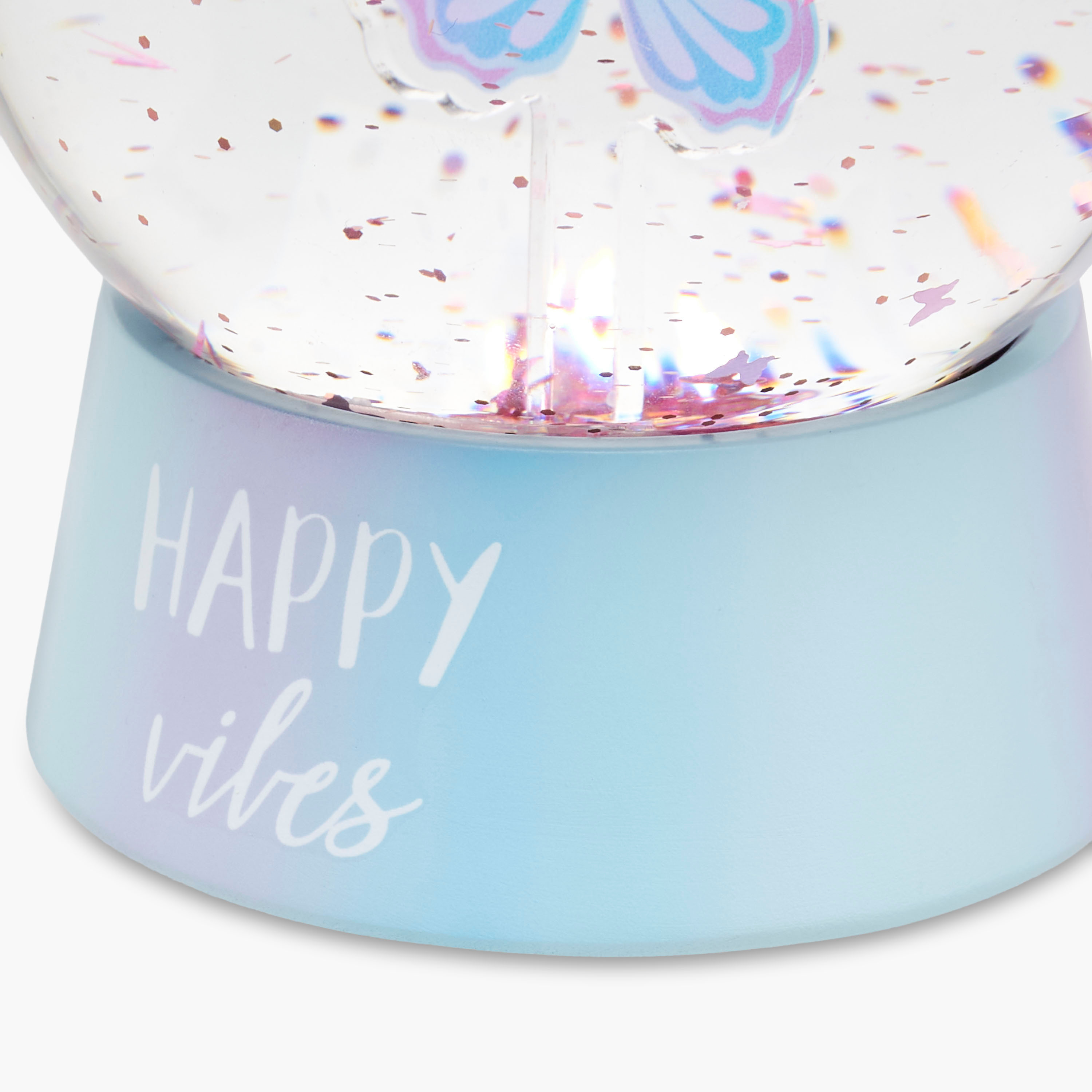 Butterfly Print Water Globe-household-decor-decorativeobjectsandsculptures-image-5