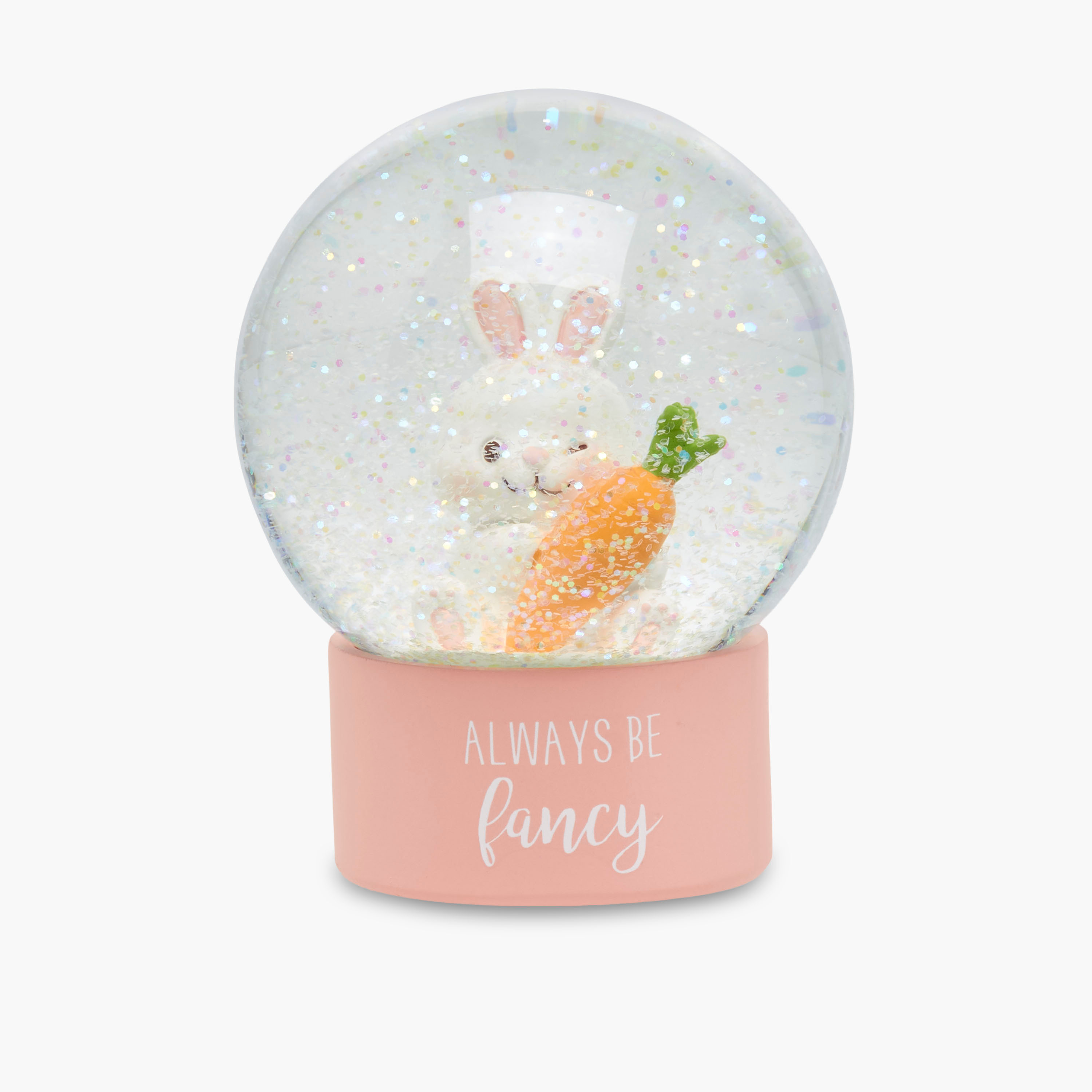 Bunny Carrot Water Globe-household-decor-decorativeobjectsandsculptures-image-1
