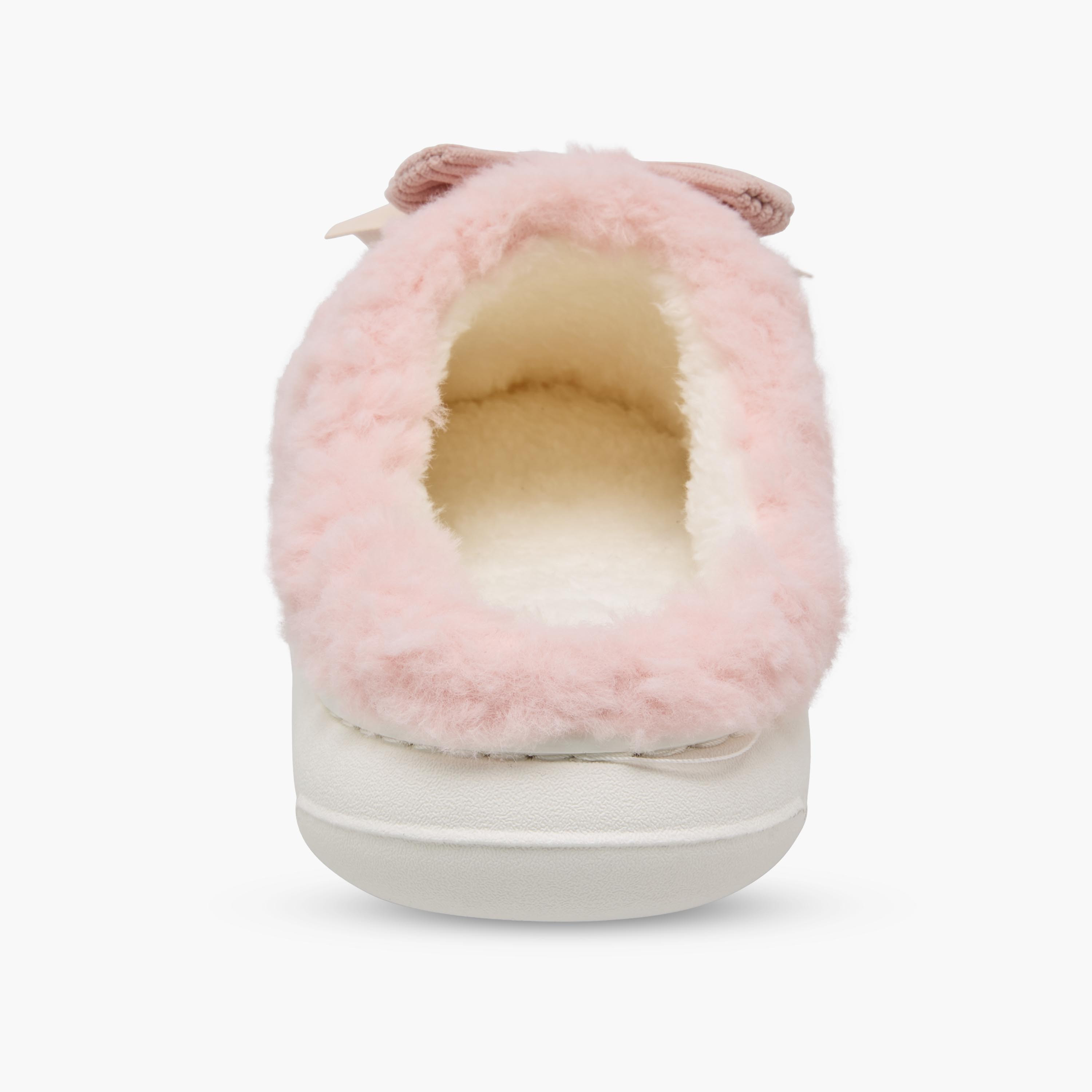 شبشب ميول غرفة نوم مزين بفيونكة للبنات-girls-shoes-flipflopsandslides-image-1