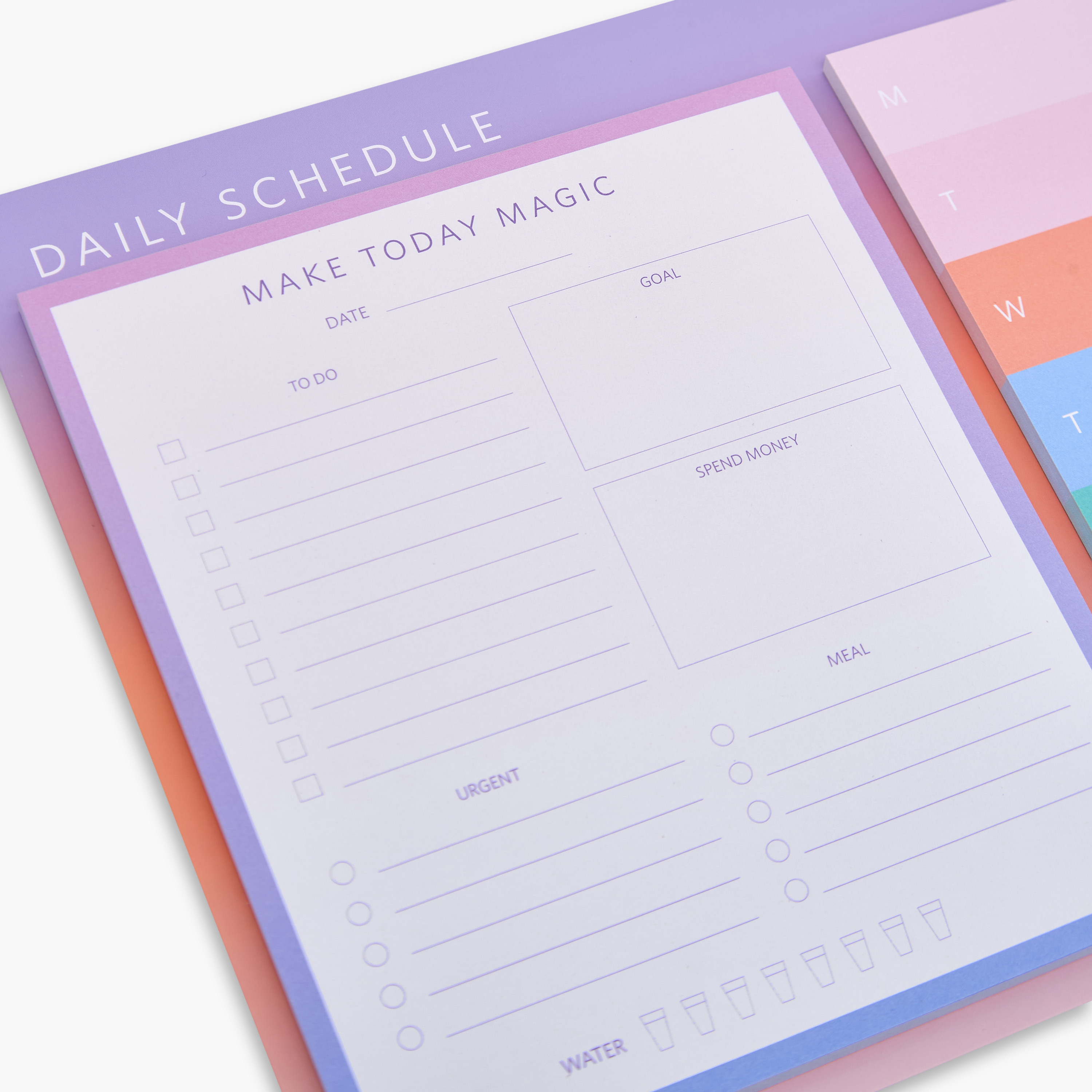 Daily Schedule Memo Pad-school-stationery-sets-image-3