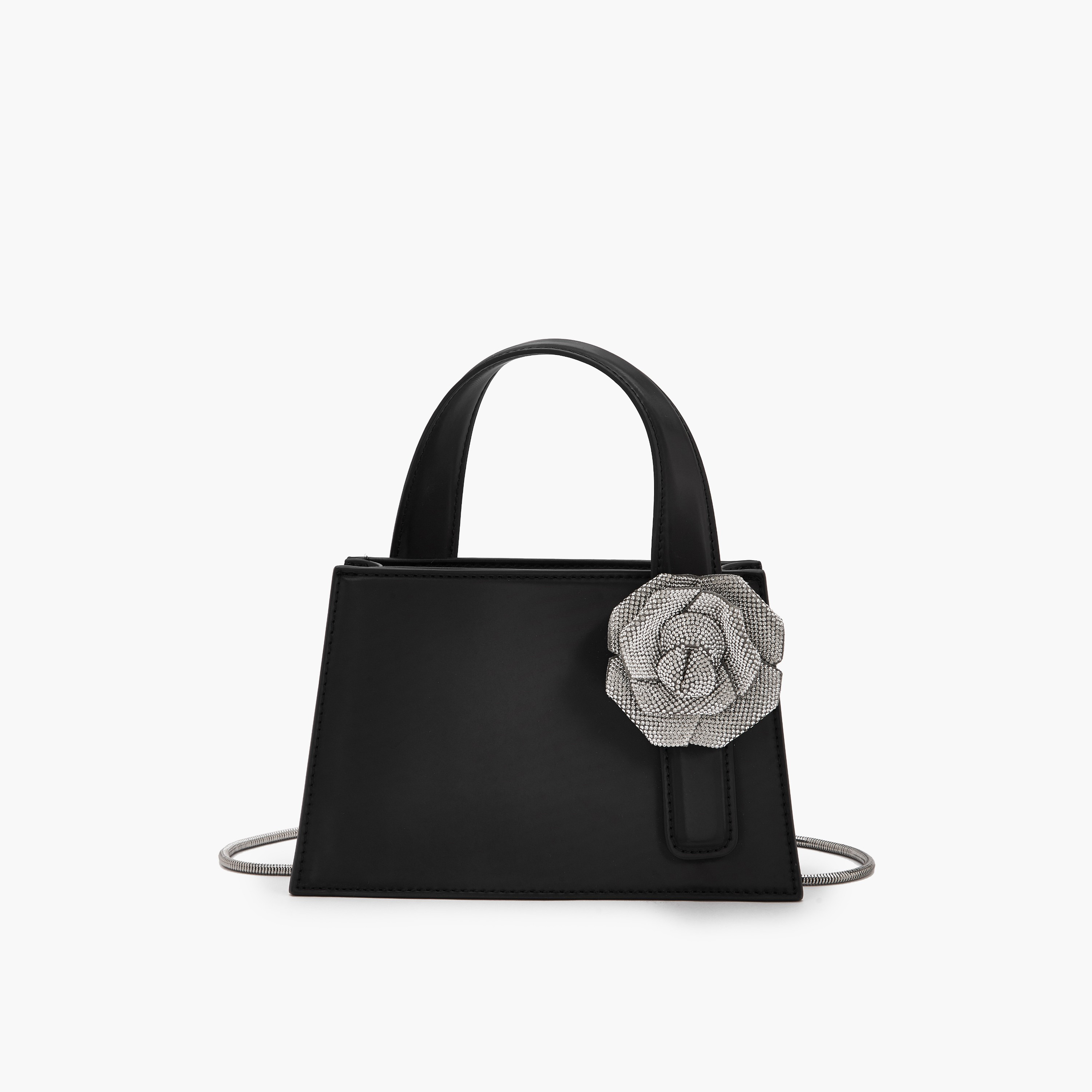 شنطة توتي بتزيينات زهرية وحزام سلسلة من لو كونفورت-women-bagsandwallets-handbags-image-1