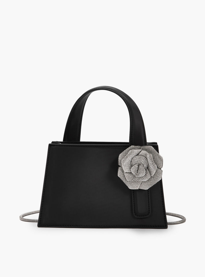 شنطة توتي بتزيينات زهرية وحزام سلسلة من لو كونفورت-women-bagsandwallets-handbags-image-1
