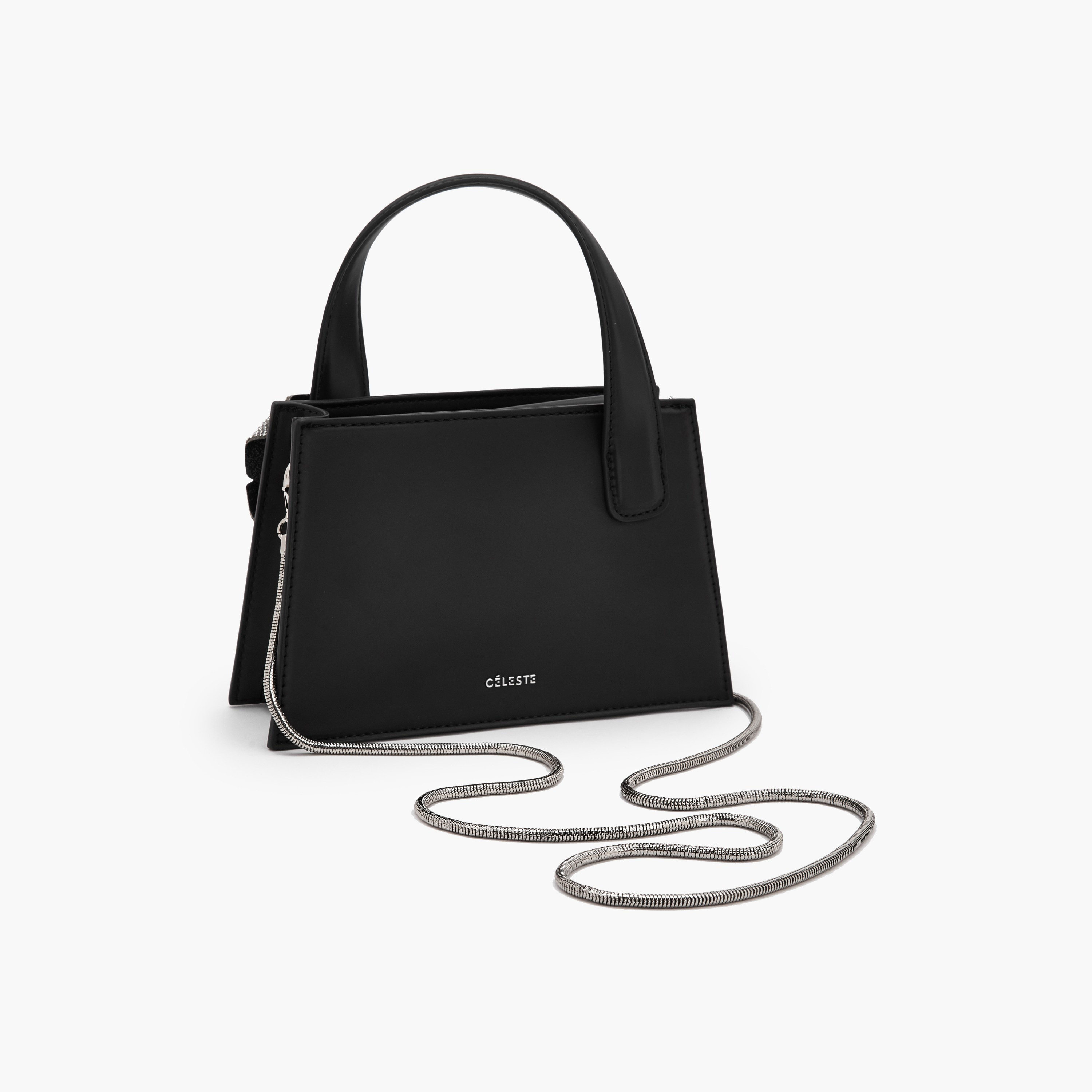 شنطة توتي بتزيينات زهرية وحزام سلسلة من لو كونفورت-women-bagsandwallets-handbags-image-6