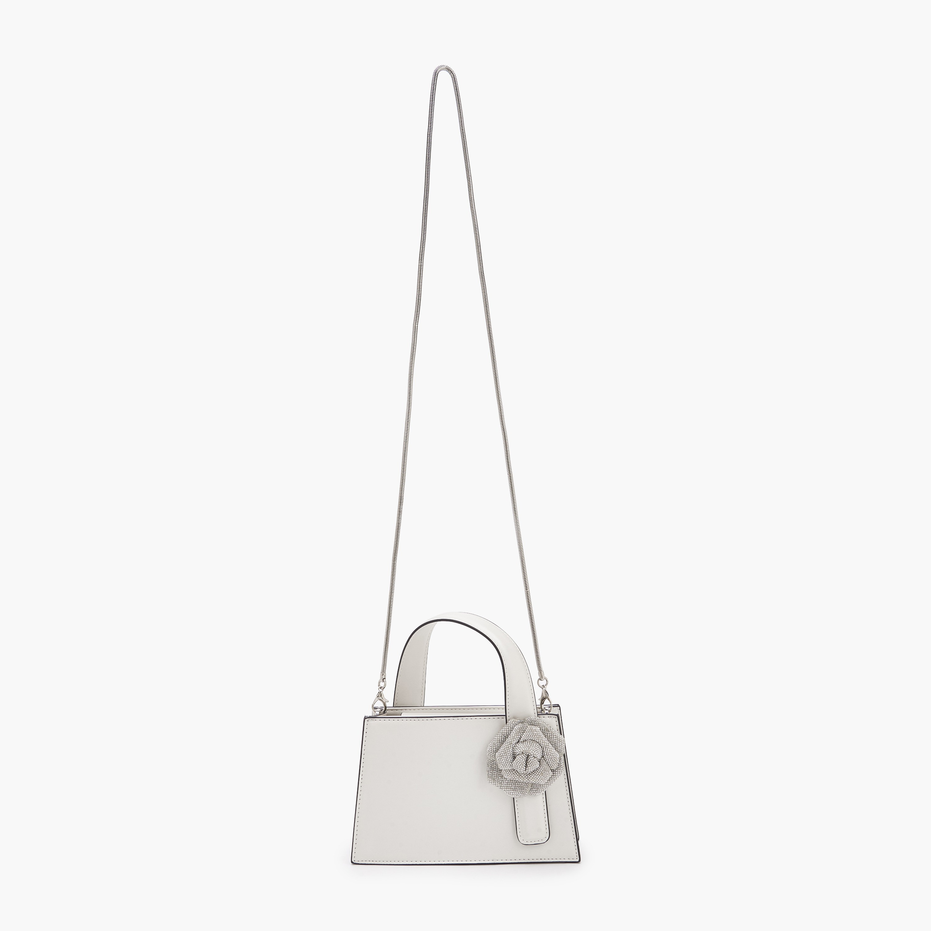 شنطة توتي بتزيينات زهرية وحزام سلسلة من لو كونفورت-women-bagsandwallets-handbags-image-3