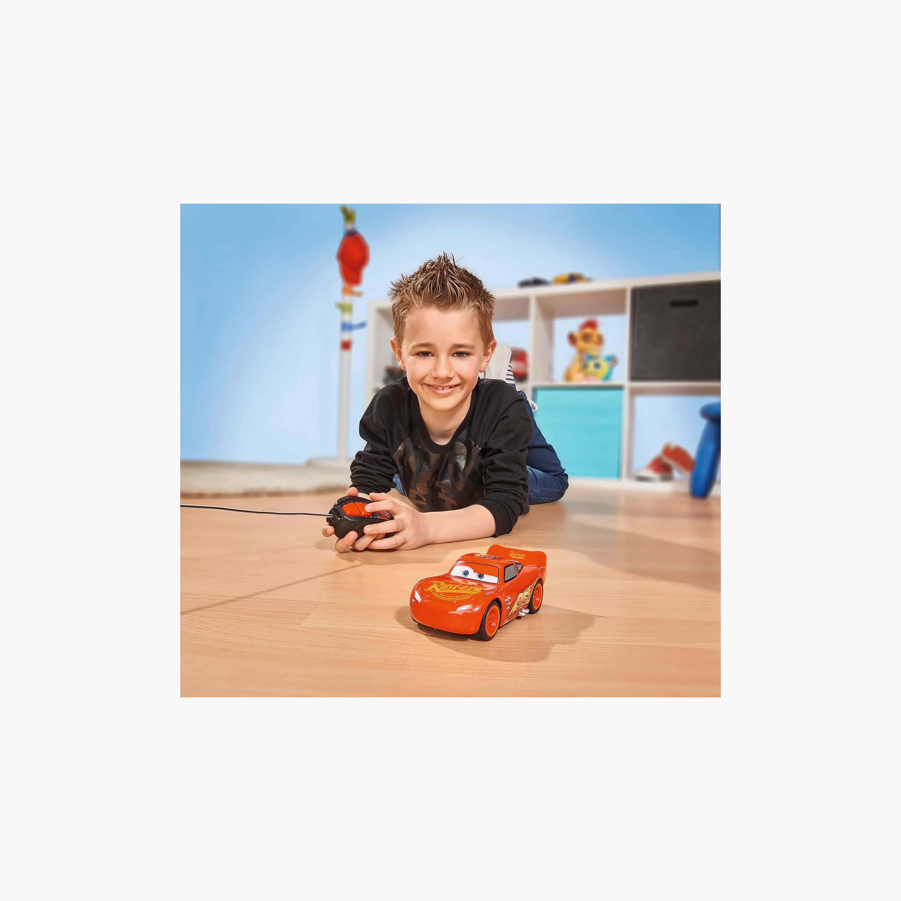 Jada Lightning McQueen Remote Control Car-toys-remotecontrolledvehicles-rcvehicles-image-4