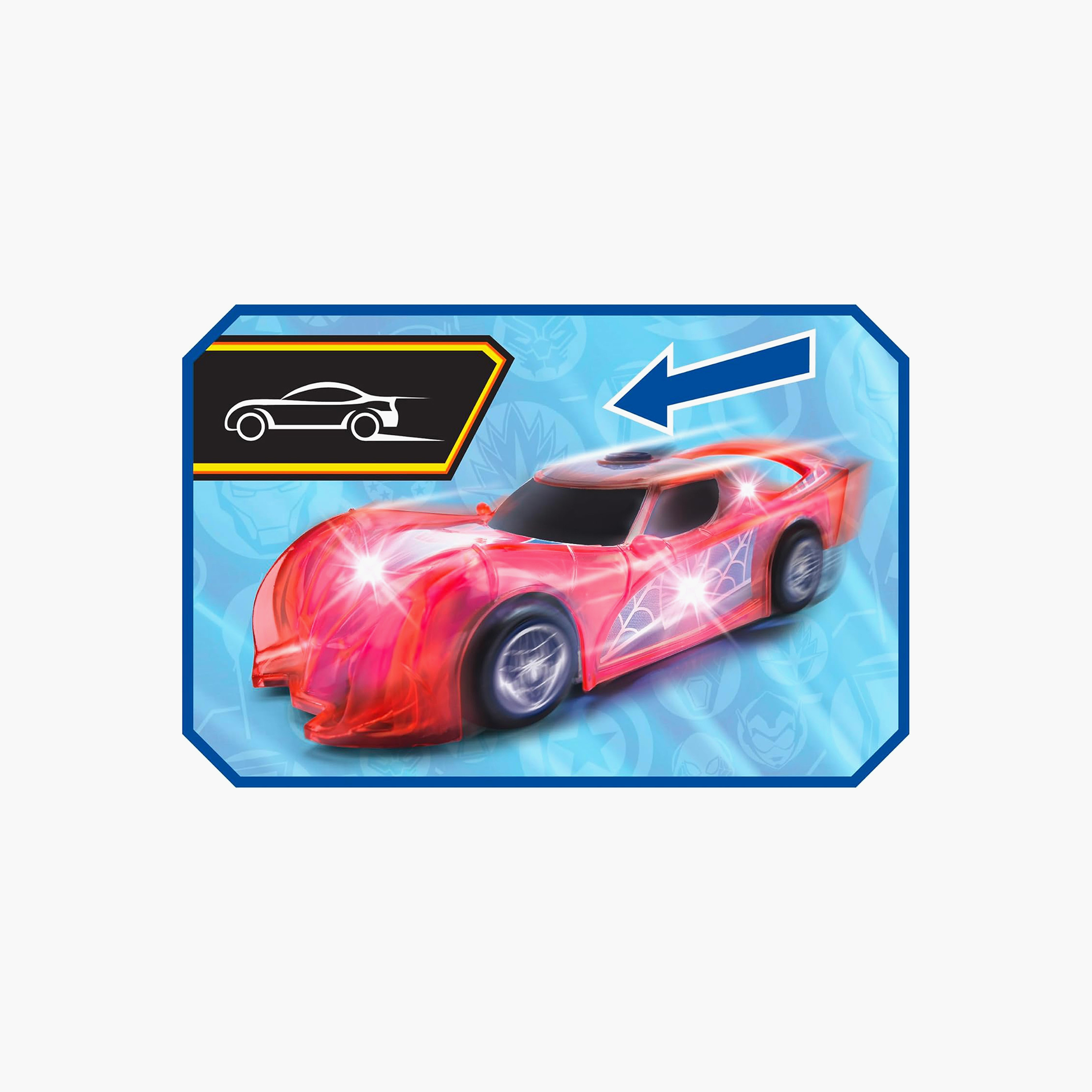 Jada 1:32 Light Hero Spider-Man Toy Vehicle-toys-remotecontrolledvehicles-rccars-image-3