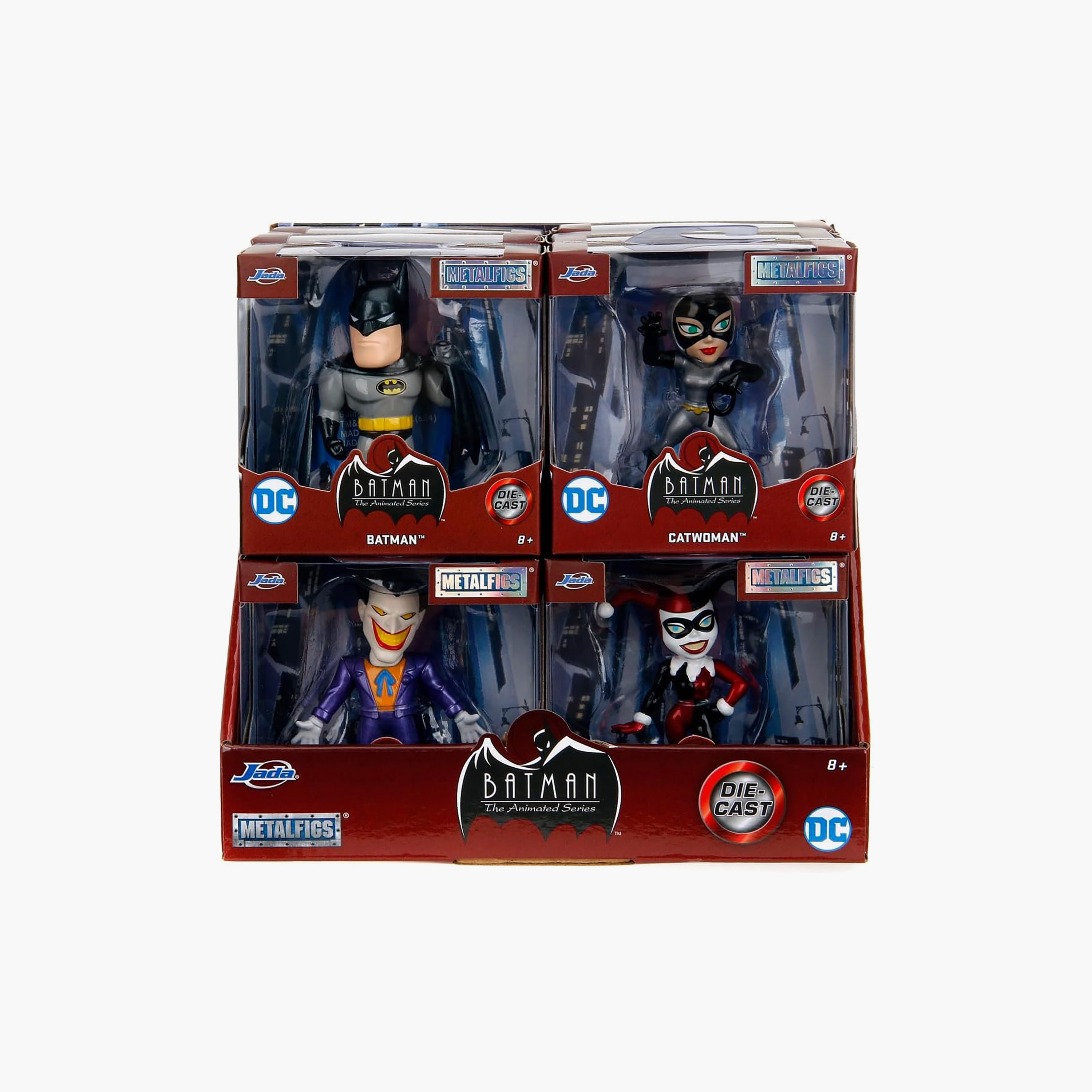 مجموعة شخصيات دي سي باتمان المعدنية النانوية المتنوعة من جادا-toys-playfigures-actionplaysets-image-6