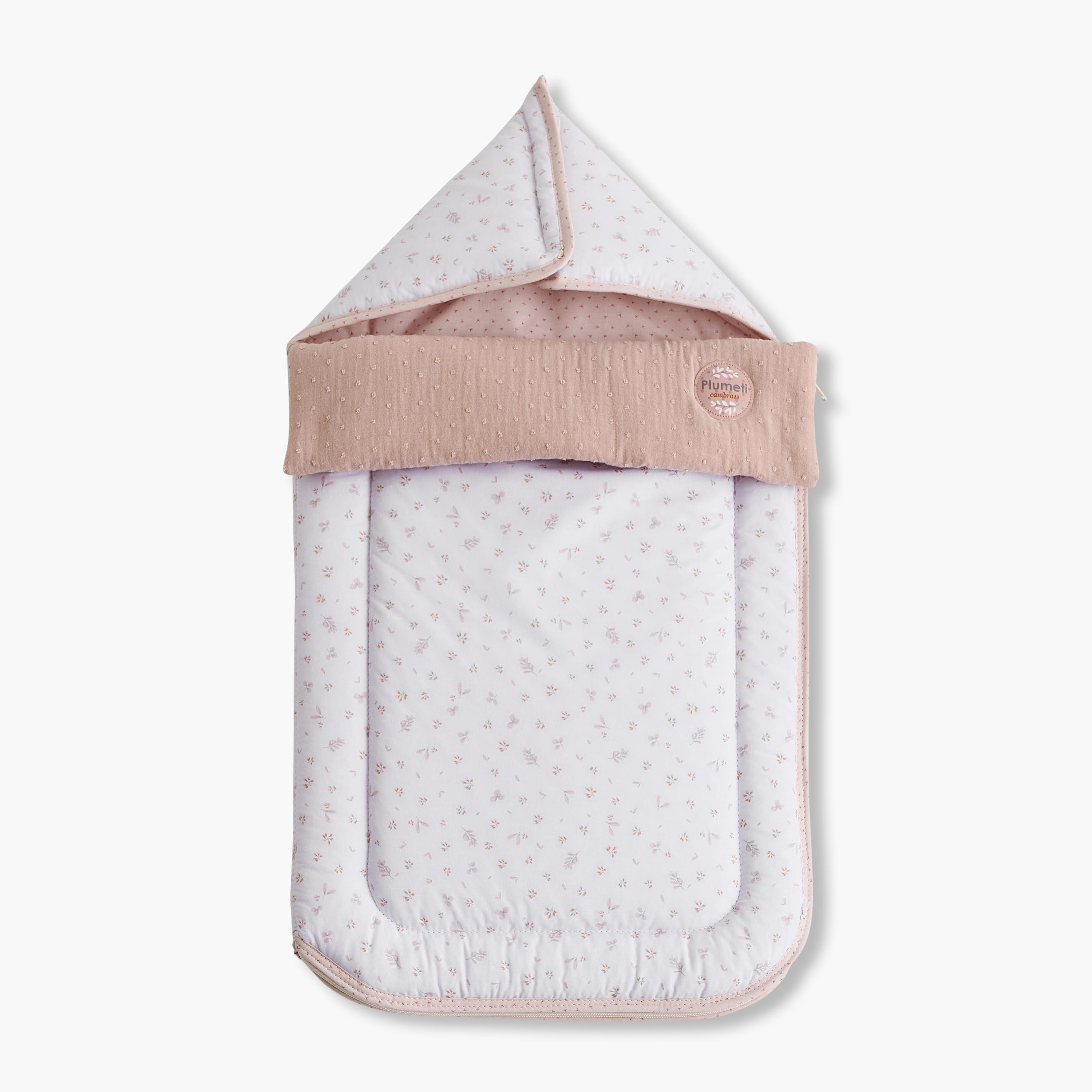 Cambrass Plumeti Baby Nest with Zip Closure-baby-nursery-babybedding-image-1
