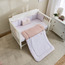 Cambrass Plumeti Printed Baby Bedding Set - 130x70 cm-baby-nursery-babybedding-image-4