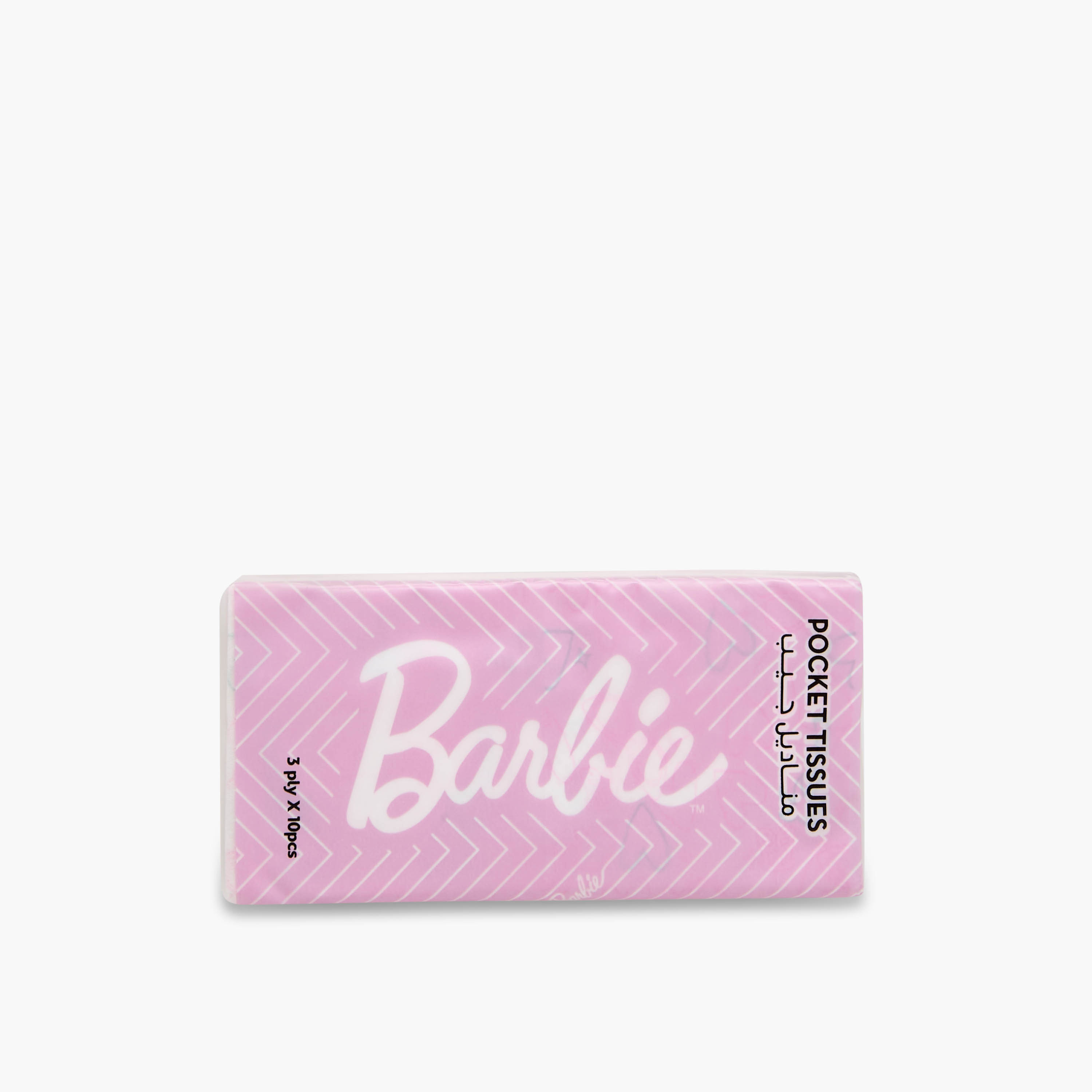 مناديل جيب بطبعات باربي عبوة من 10-school-stationery-accessories-image-3