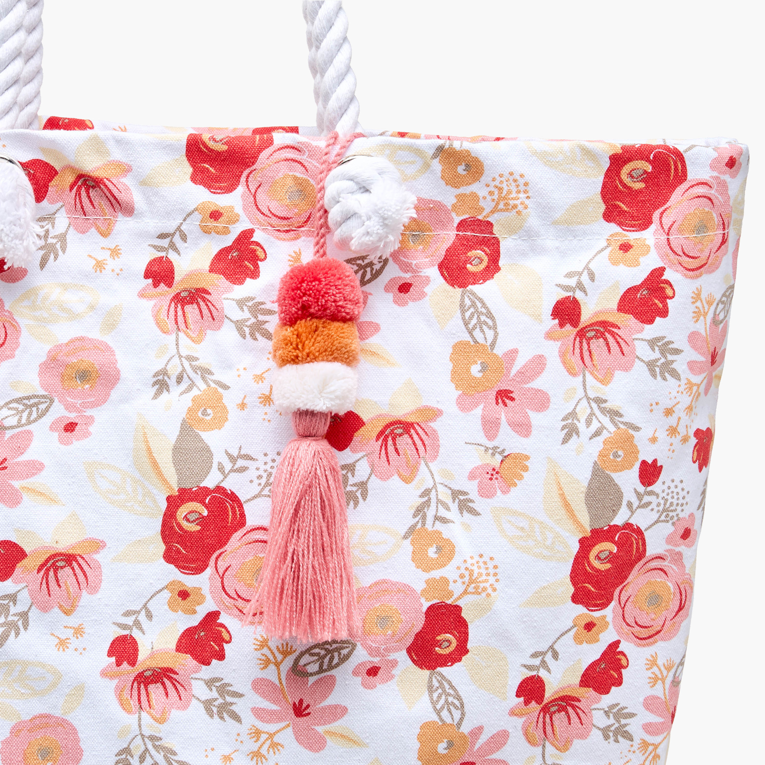 Floral Print Tote Bag with Double Handle-women-bagsandwallets-handbags-image-5