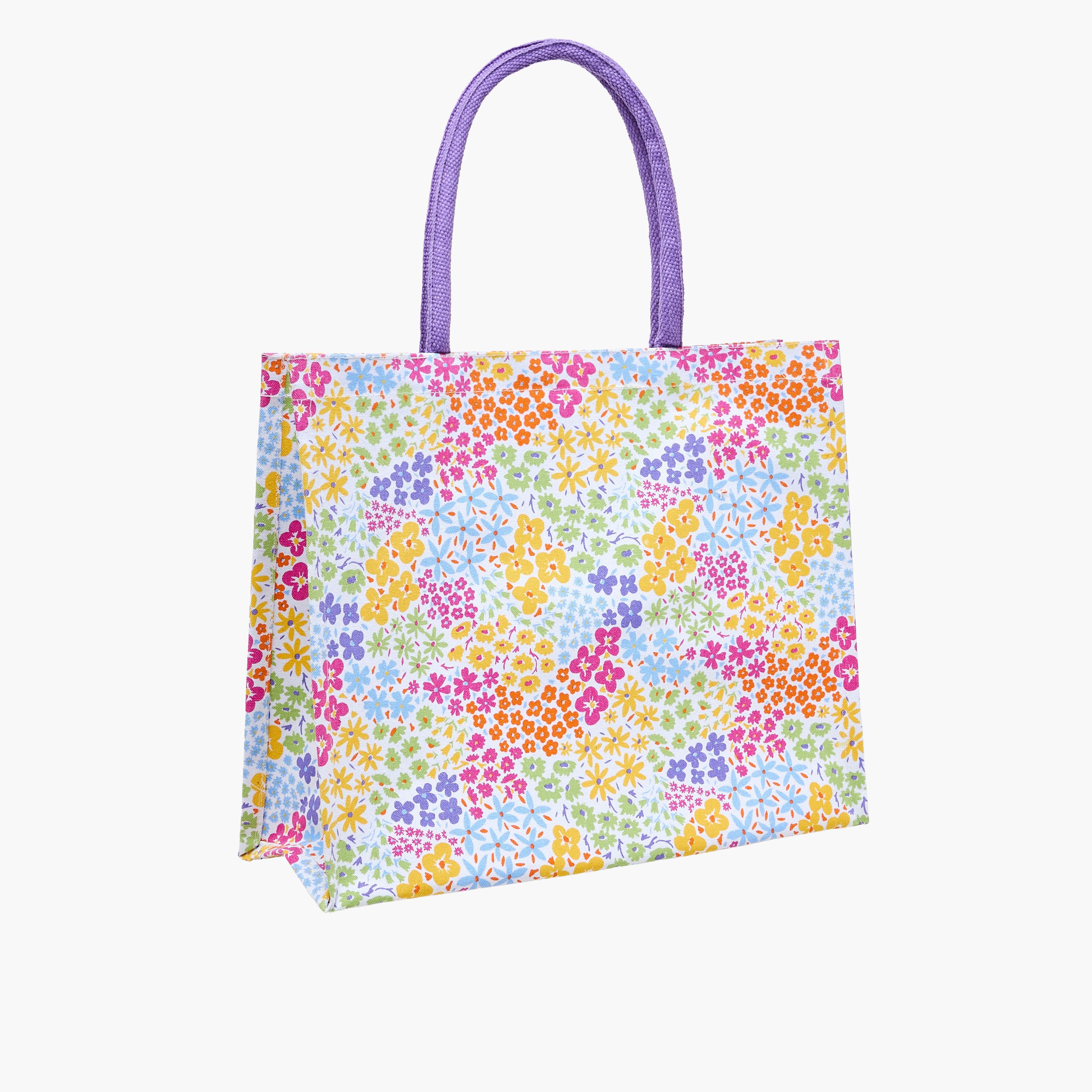 شنطة توتي بمقابض مزدوجة وطبعات زهرية-women-bagsandwallets-handbags-image-4