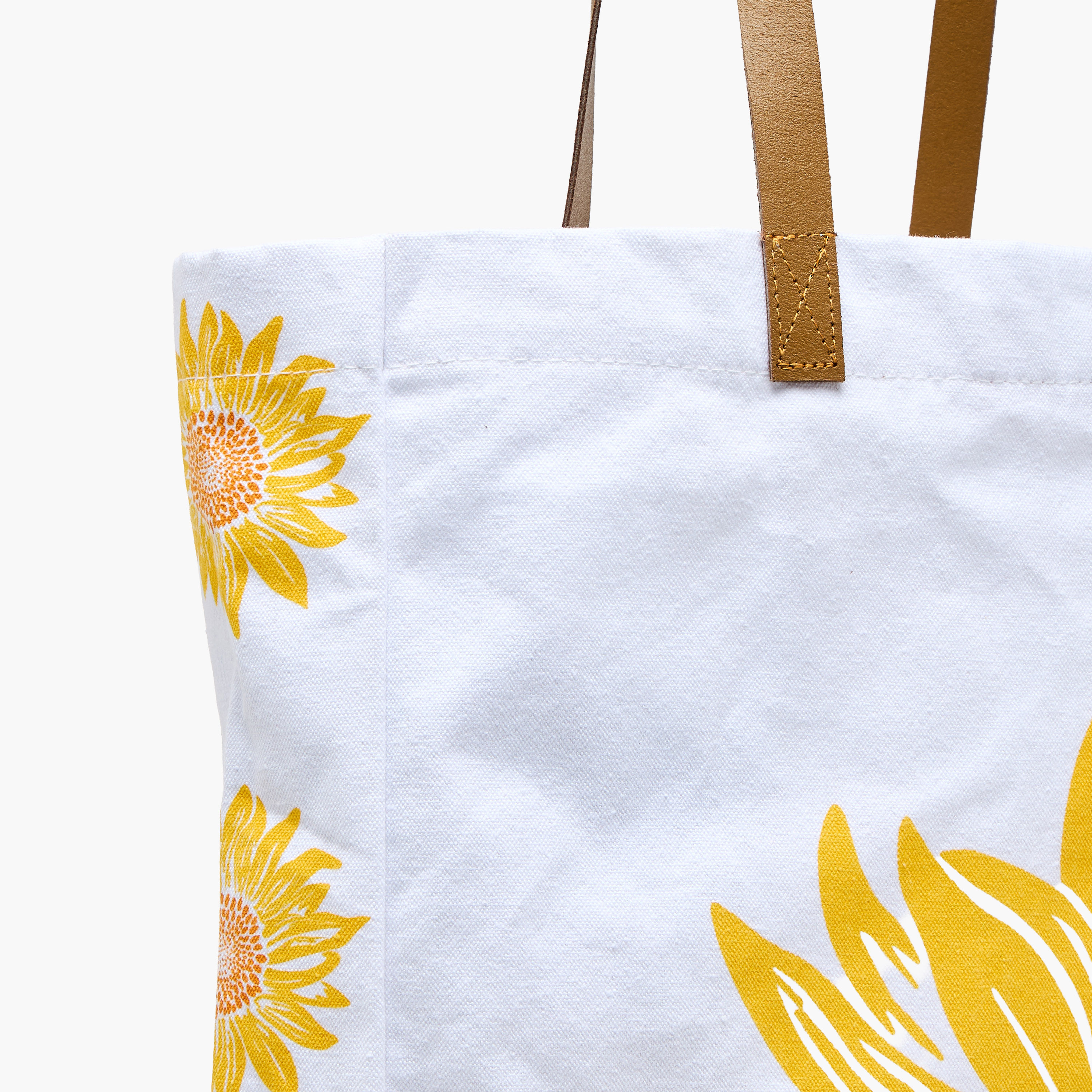Sunflower Print Tote Bag with Double Handle-women-bagsandwallets-handbags-image-6