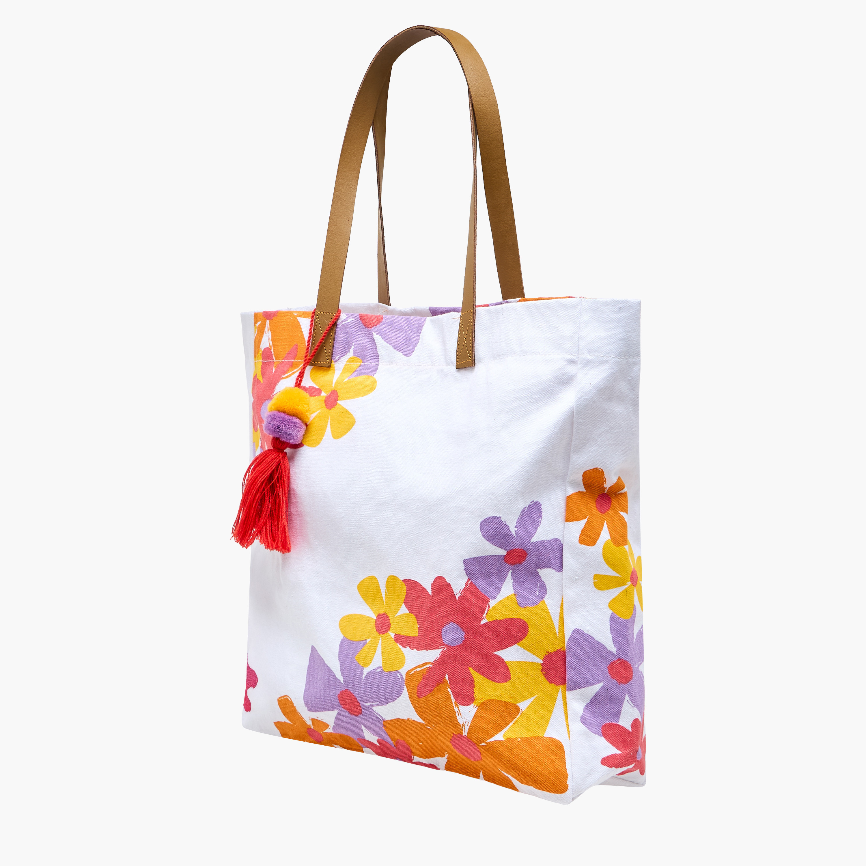 Floral Print Tote Bag with Double Handle-women-bagsandwallets-handbags-image-3
