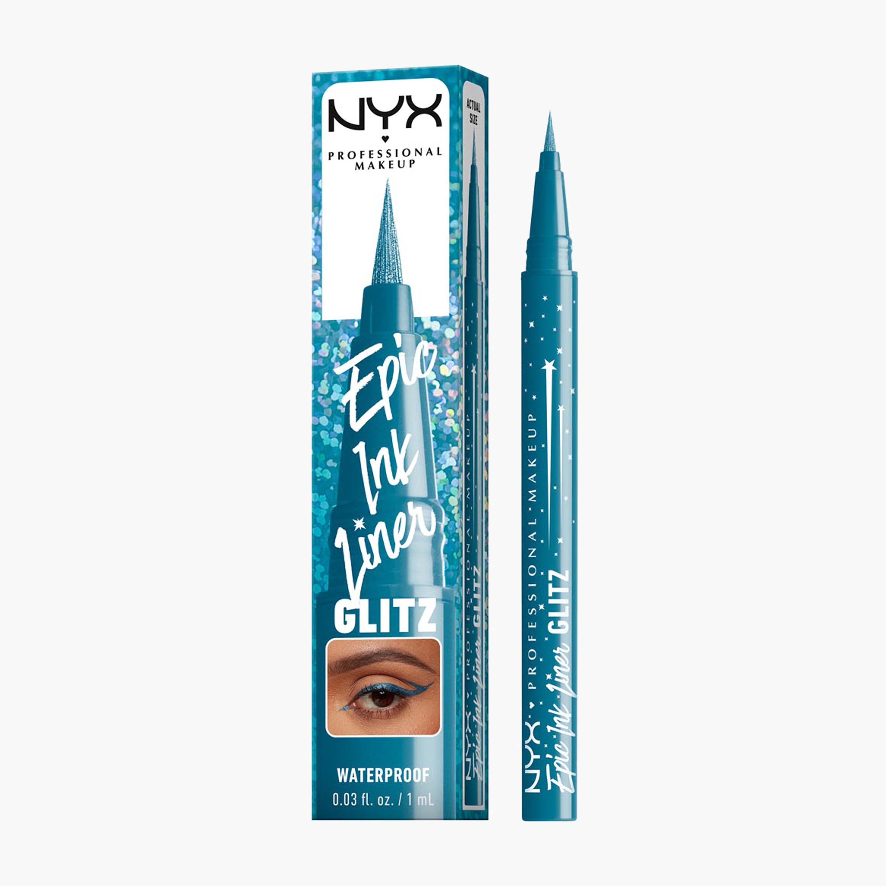 NYX Professional Make Up Glitter Liquid Eyeliner Waterproof-beautyandpersonalcare-makeup-eyes-eyeliners-image-1