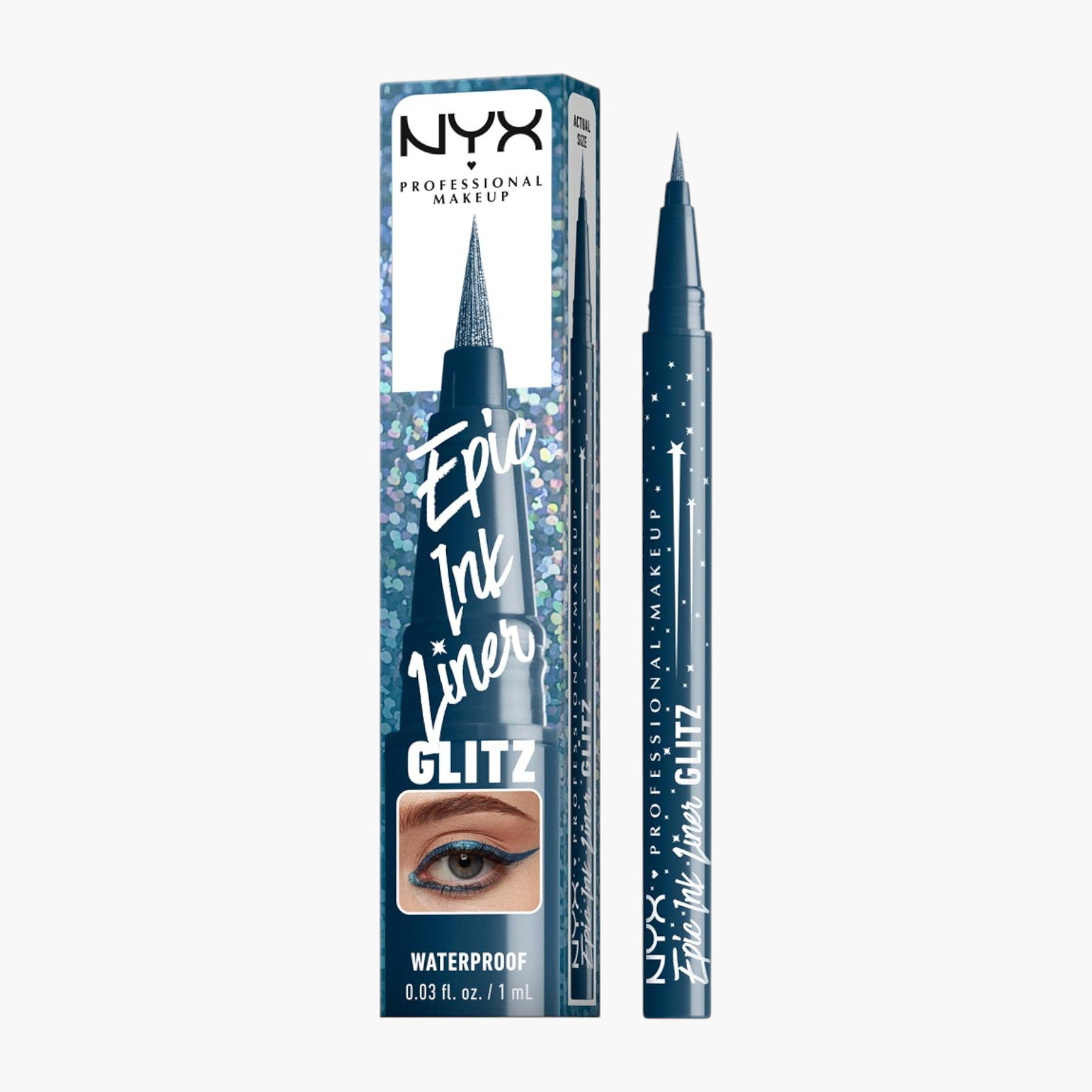 NYX Professional Make Up Glitter Liquid Eyeliner Pen-beautyandpersonalcare-makeup-eyes-eyeliners-image-1