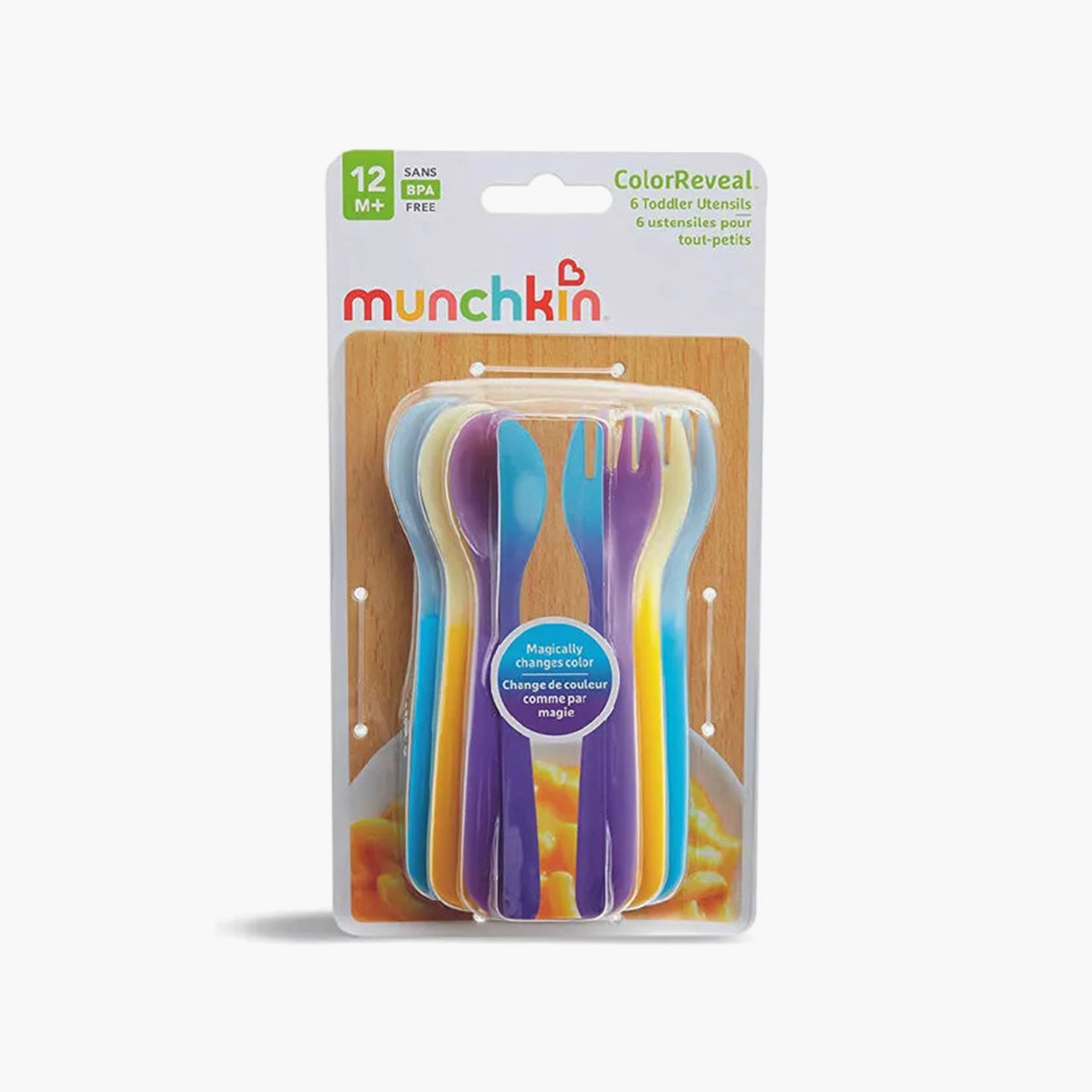 Pack of 6 Munchkin Forks And Spoons, Colour Reveal Technology-baby-feeding-mealtimeessentials-image-2