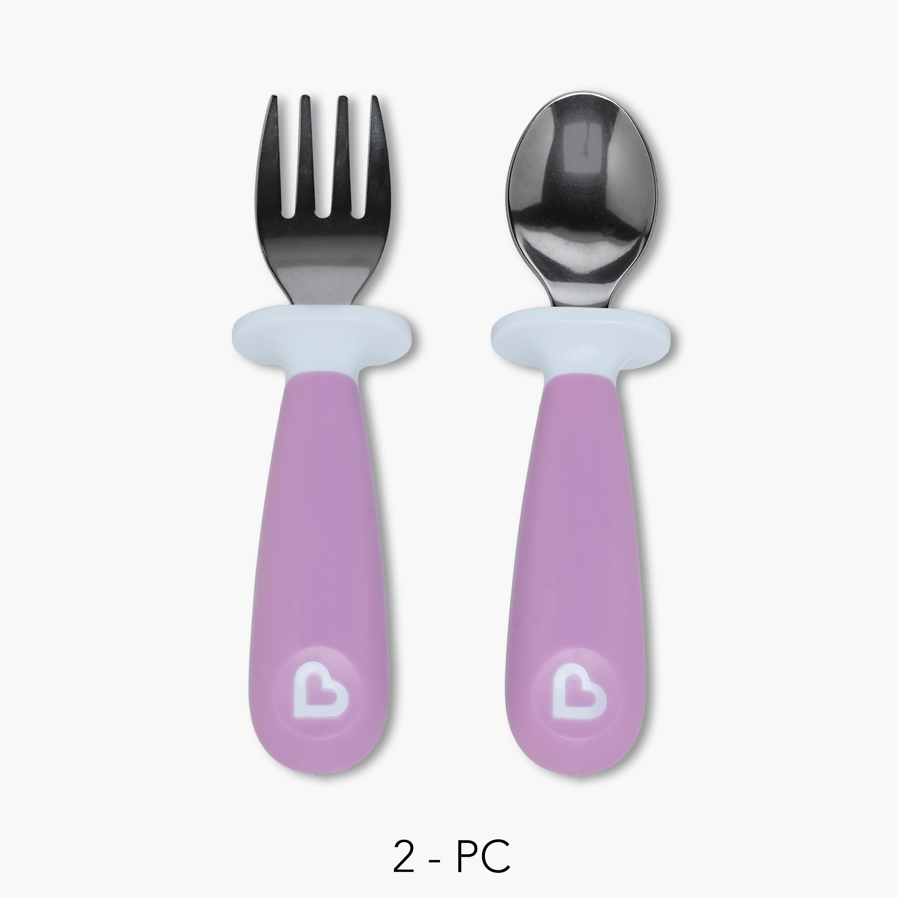 Set of 2 Munchkin Raise Toddler Fork and Spoon-baby-feeding-mealtimeessentials-image-1