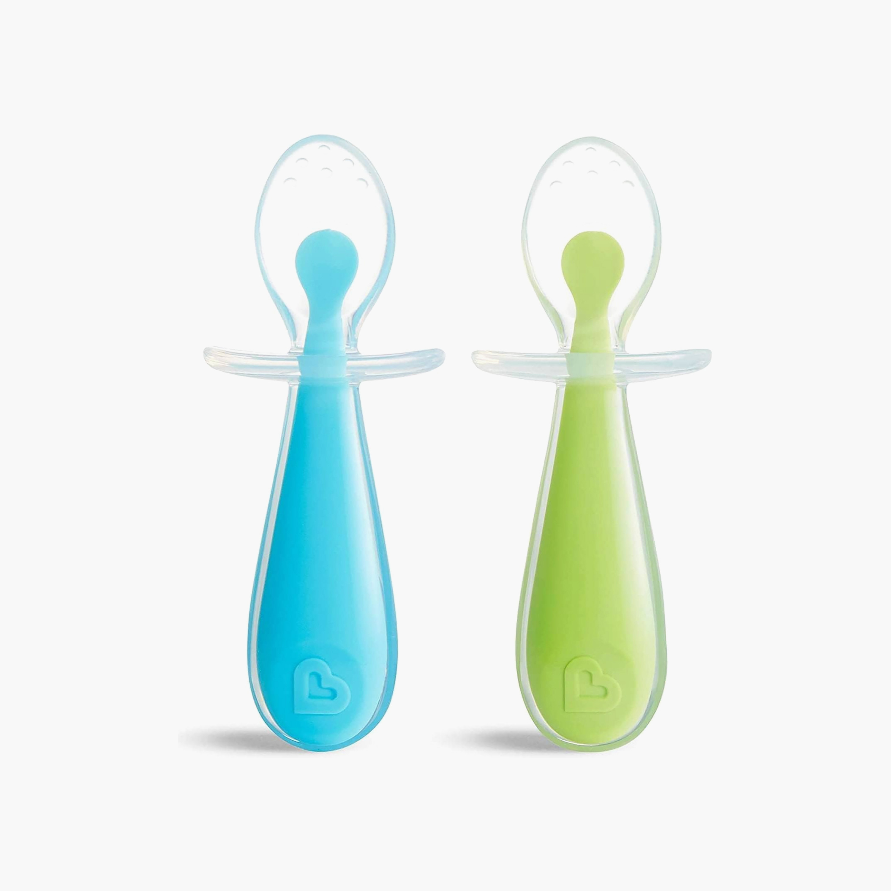 Pack of 2 Munchkin Gentle Scoop Spoon with Silicone Tip-baby-feeding-mealtimeessentials-image-1