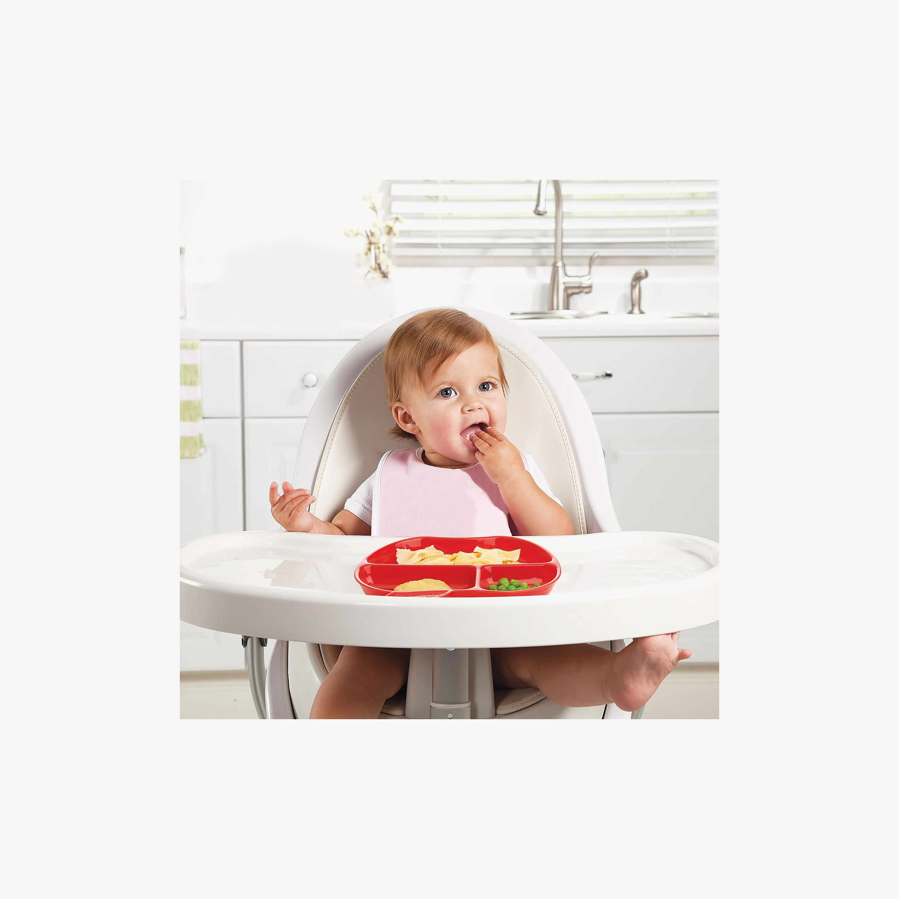Pack of 3 Munchkin Divided Plate, Apple Shape-baby-feeding-mealtimeessentials-image-10