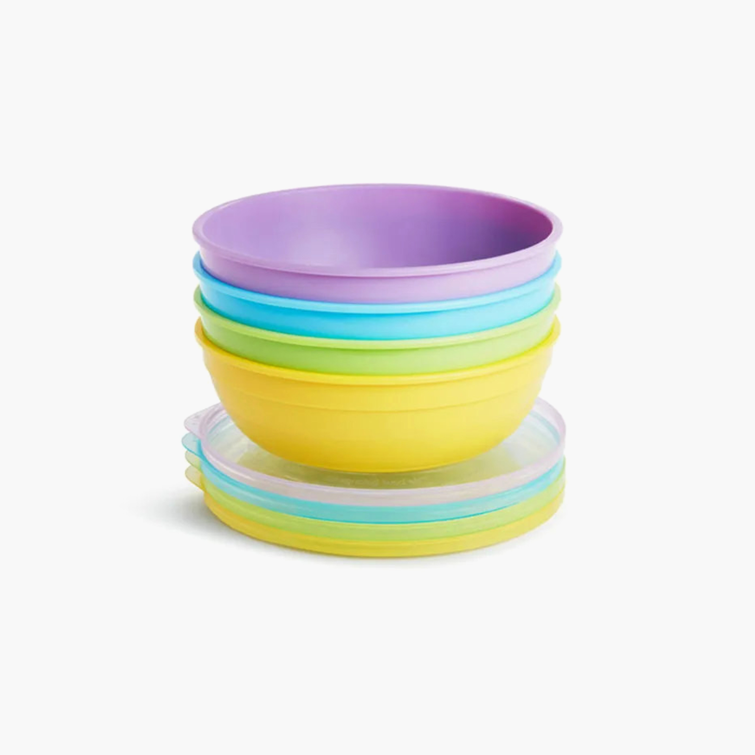 Set of 10 Munchkin Love-A-Bowls with Lids and Spoons, BPA-Free-baby-feeding-mealtimeessentials-image-2