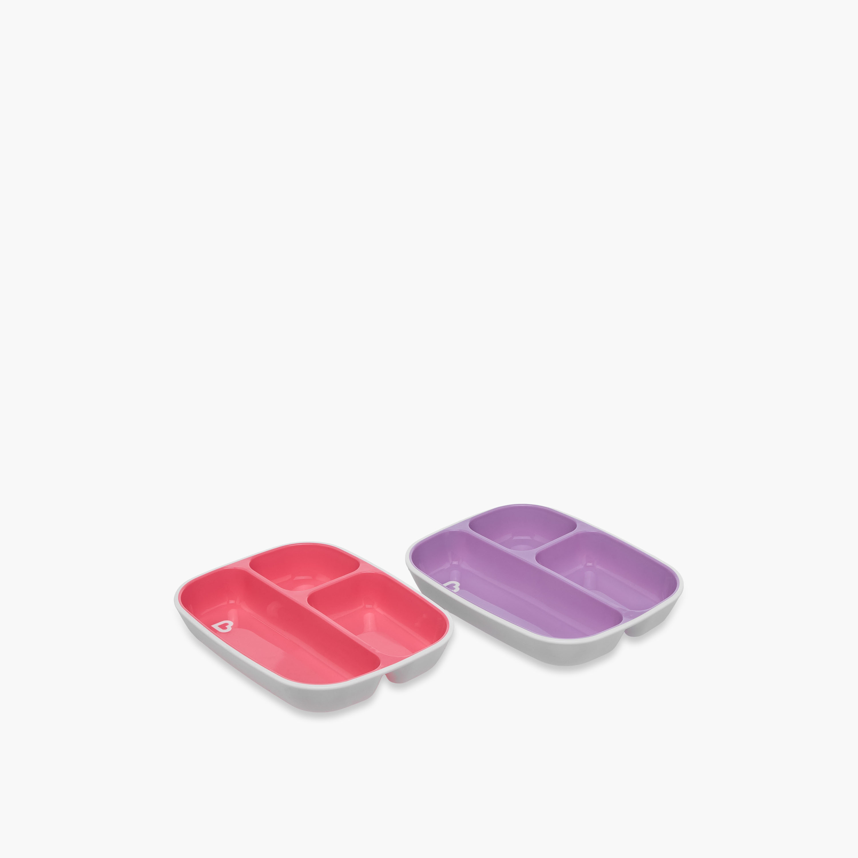 Pack of 2 Munchkin Divided Plate, Non-Slip Base-baby-feeding-mealtimeessentials-image-5