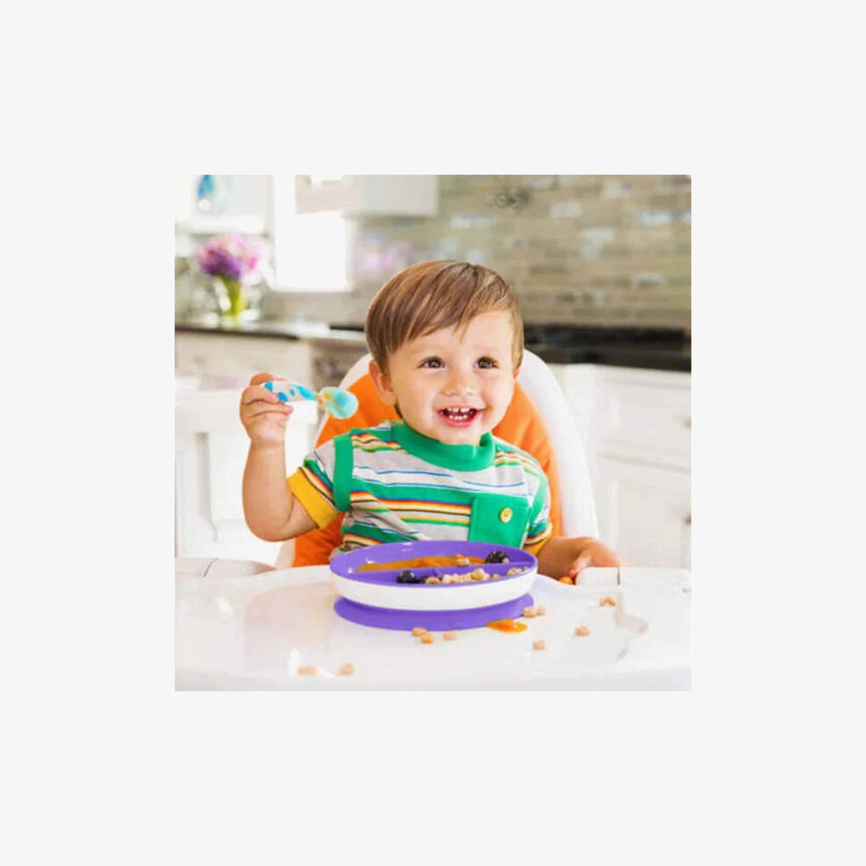 Pack of 2 Munchkin Section Plates, Suction Base-baby-feeding-mealtimeessentials-image-5