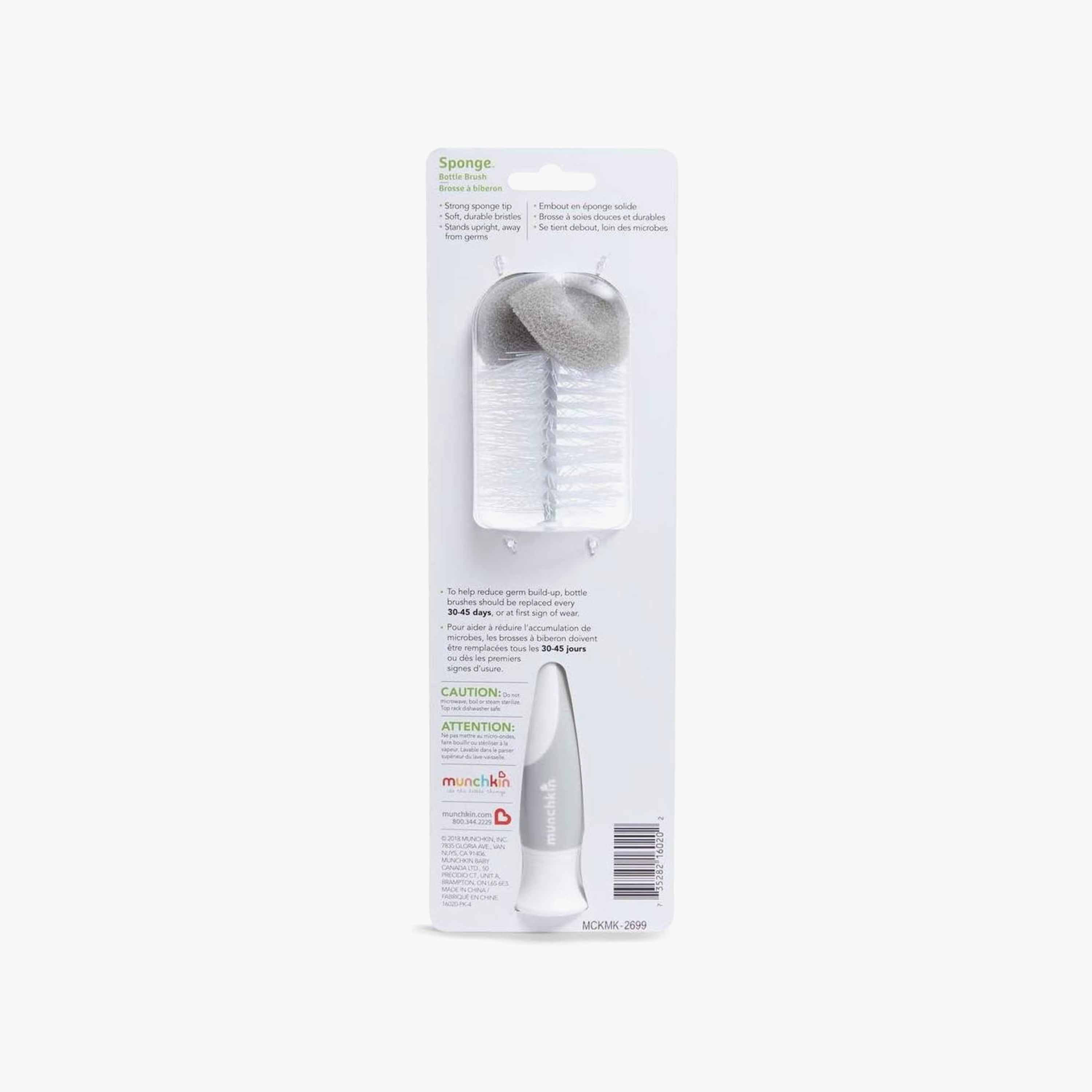 Pack of 2 Munchkin Sponge Bottle Brush with Suction Base-baby-feeding-accessories-image-3