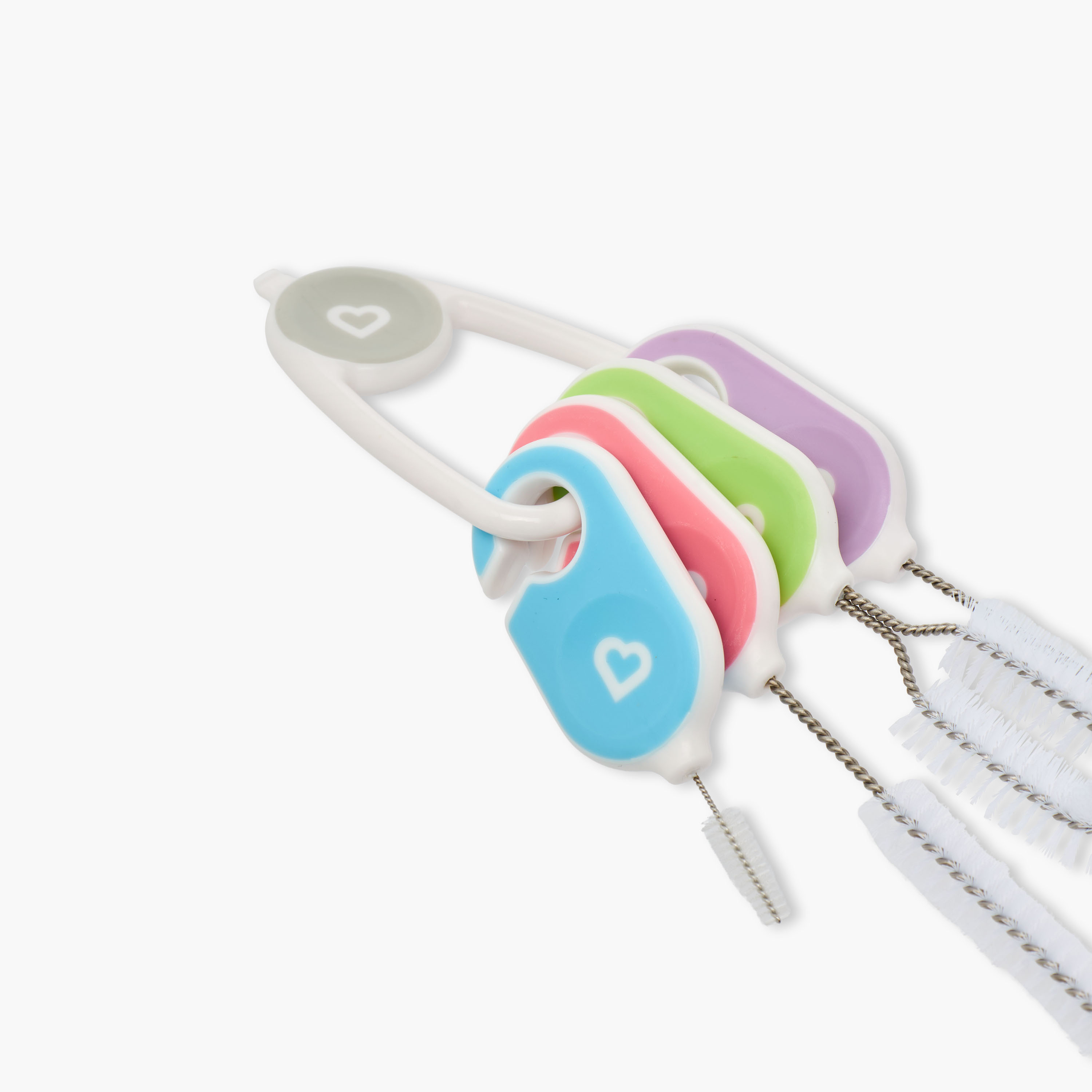 Pack of 4 Munchkin Cleaning Brush with Ergonomic Handle-baby-feeding-accessories-image-3