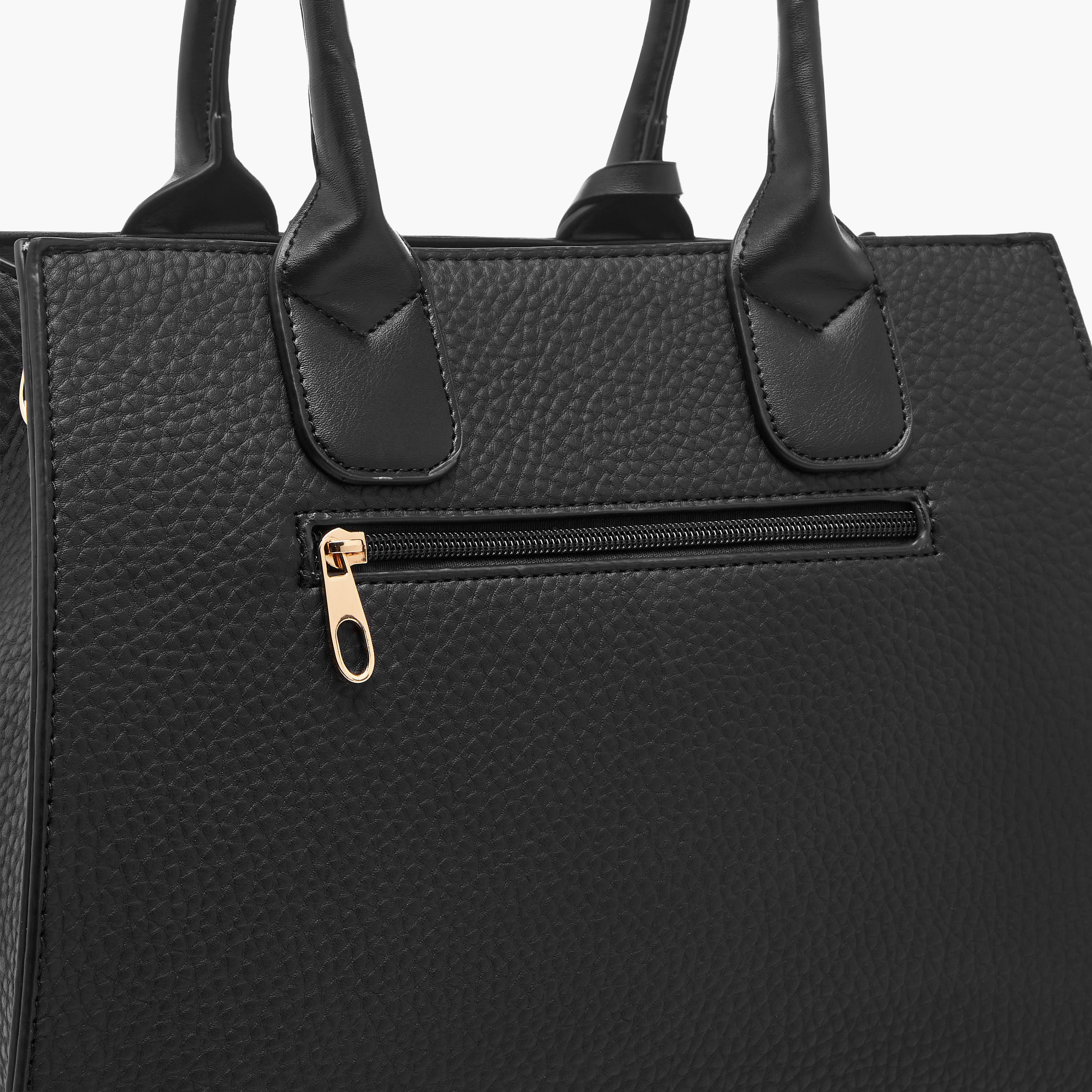 Sasha Textured Tote Bag with Crossbody Bag and Zip Around Wallet-women-bagsandwallets-handbags-image-9