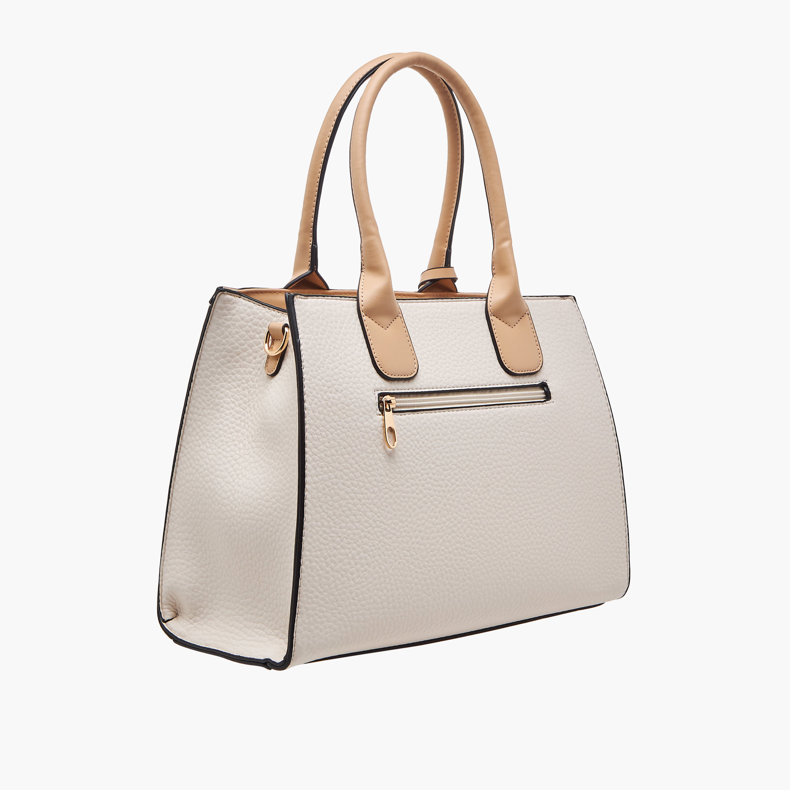 شنطة توتي بارزة الملمس مع شنطة كروس بودي ومحفظة بسحاب من ساشا-women-bagsandwallets-handbags-image-5