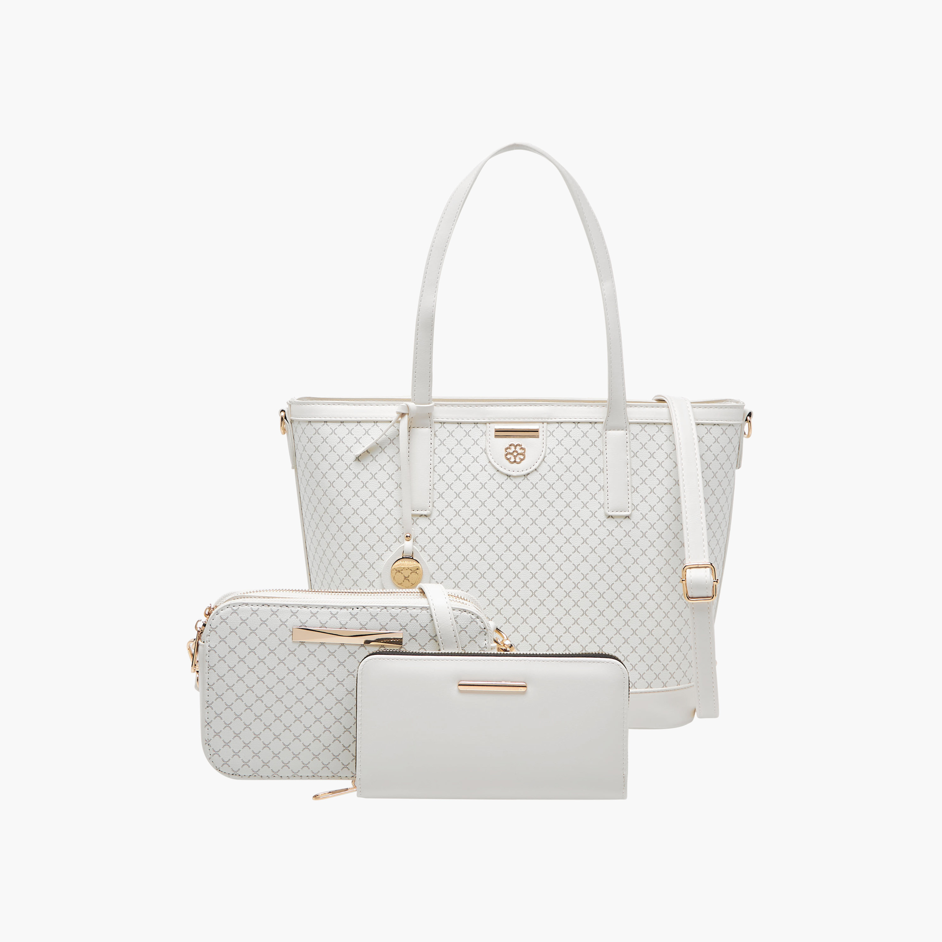 شنطة توت وشنطة كروس بودي ومحفظة بطبعات سام من ساشا-women-bagsandwallets-handbags-image-1