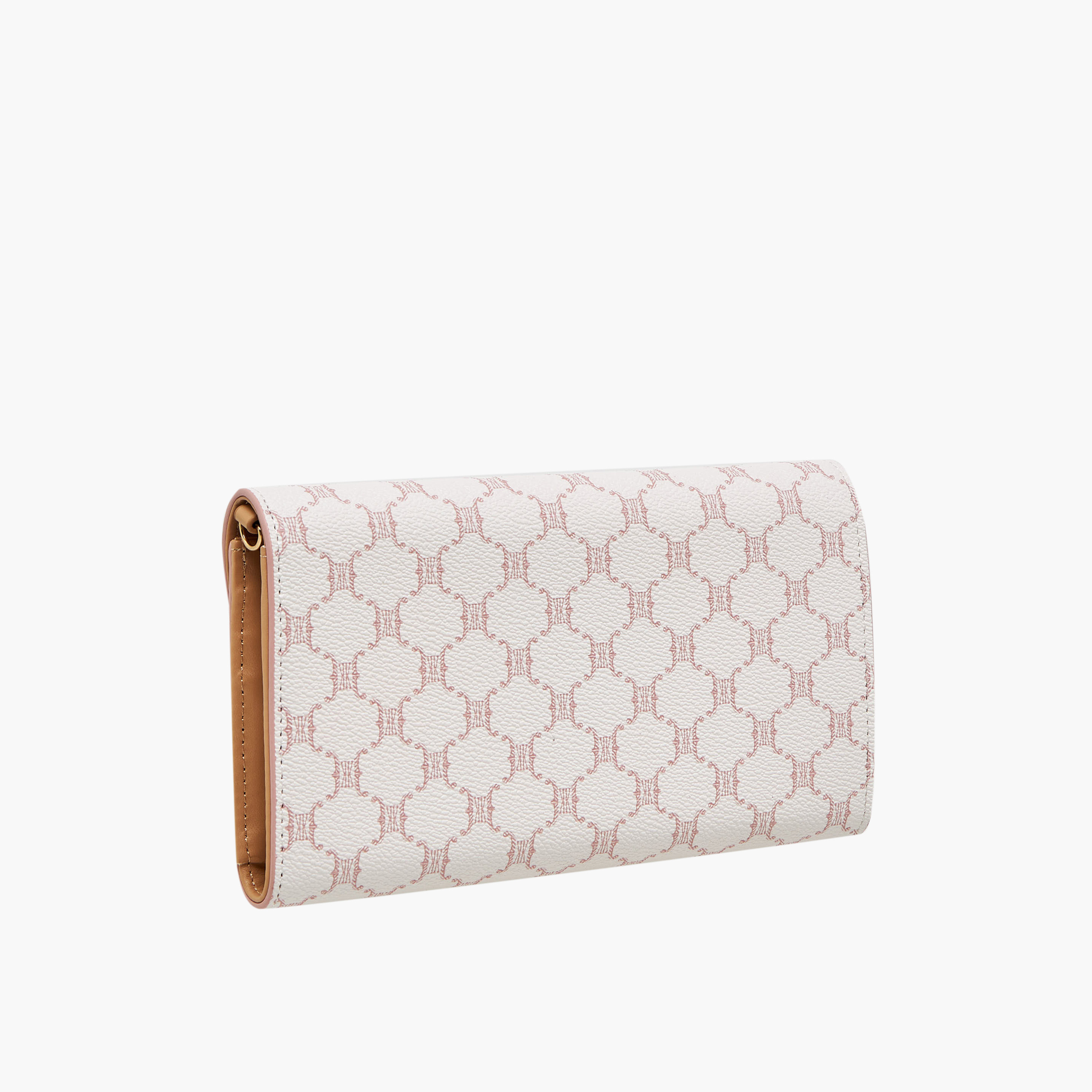 Sasha Kodes Monogram Print Crossbody Bag with Chain Strap-women-bagsandwallets-handbags-image-4