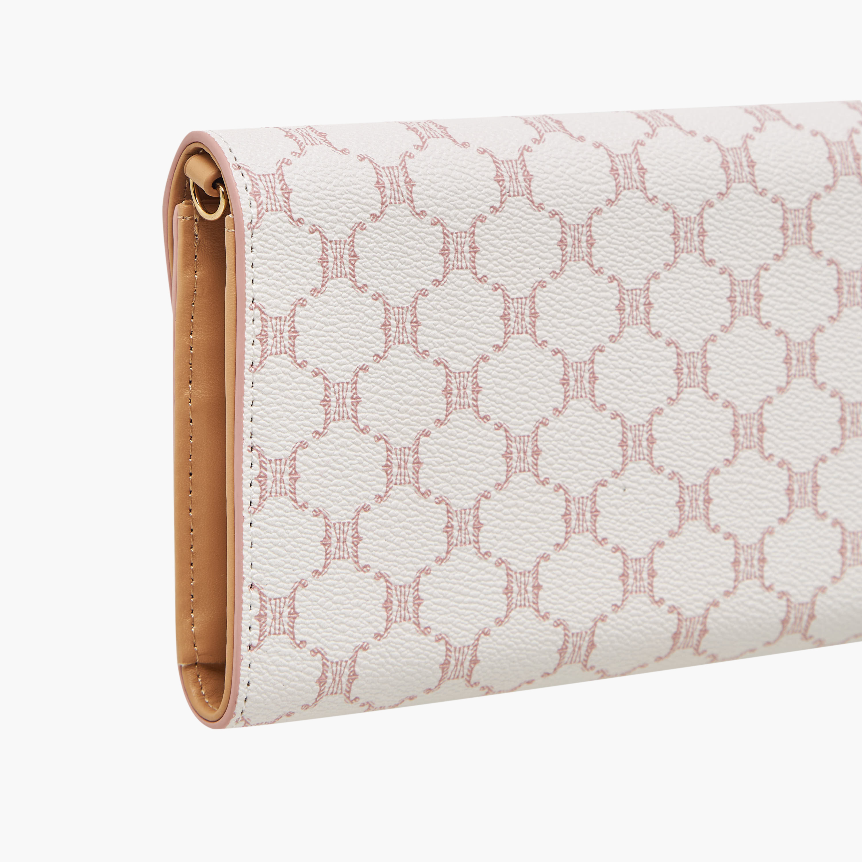 Sasha Kodes Monogram Print Crossbody Bag with Chain Strap-women-bagsandwallets-handbags-image-6