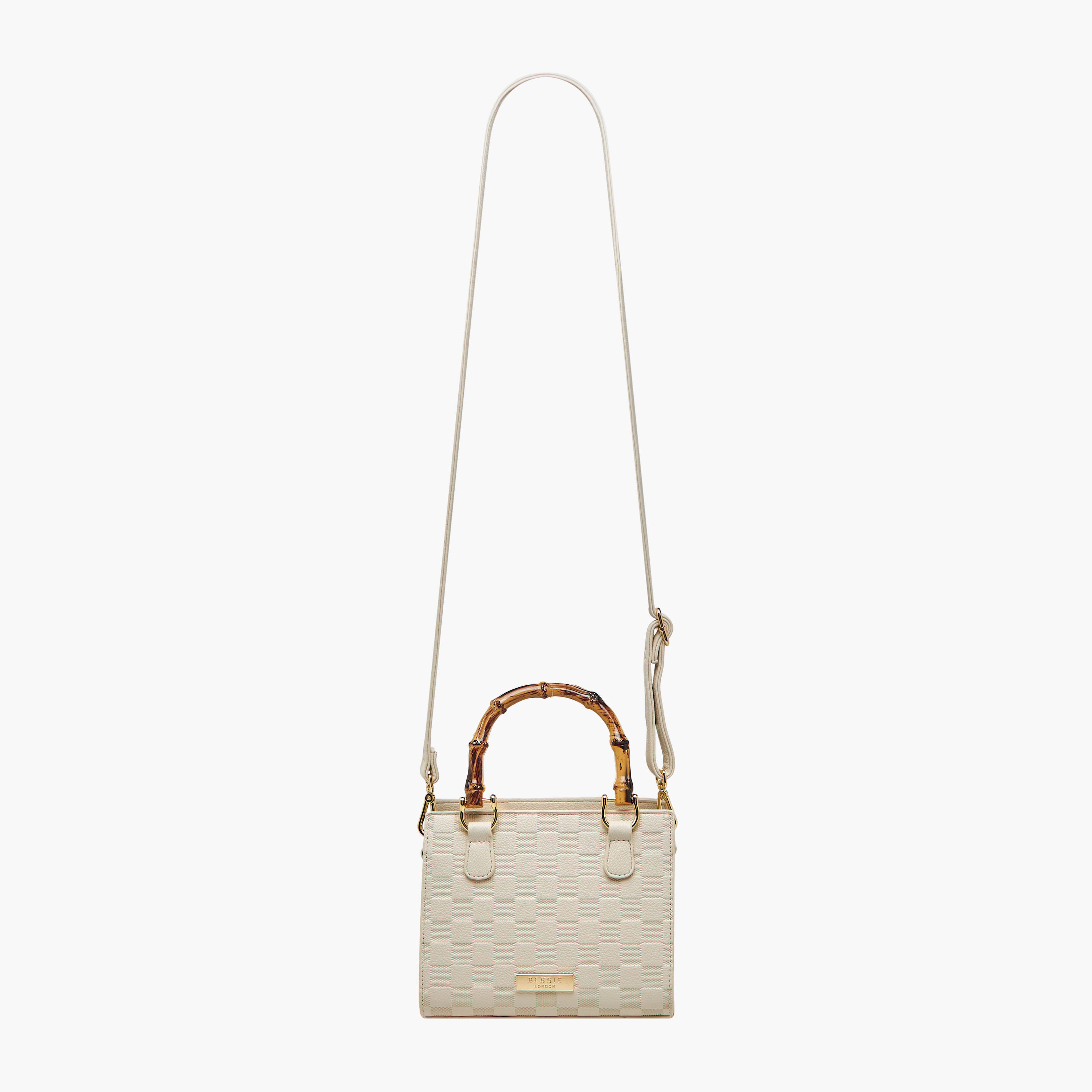 Bessie London Textured Tote Bag with Detachable Strap-women-bagsandwallets-handbags-image-3