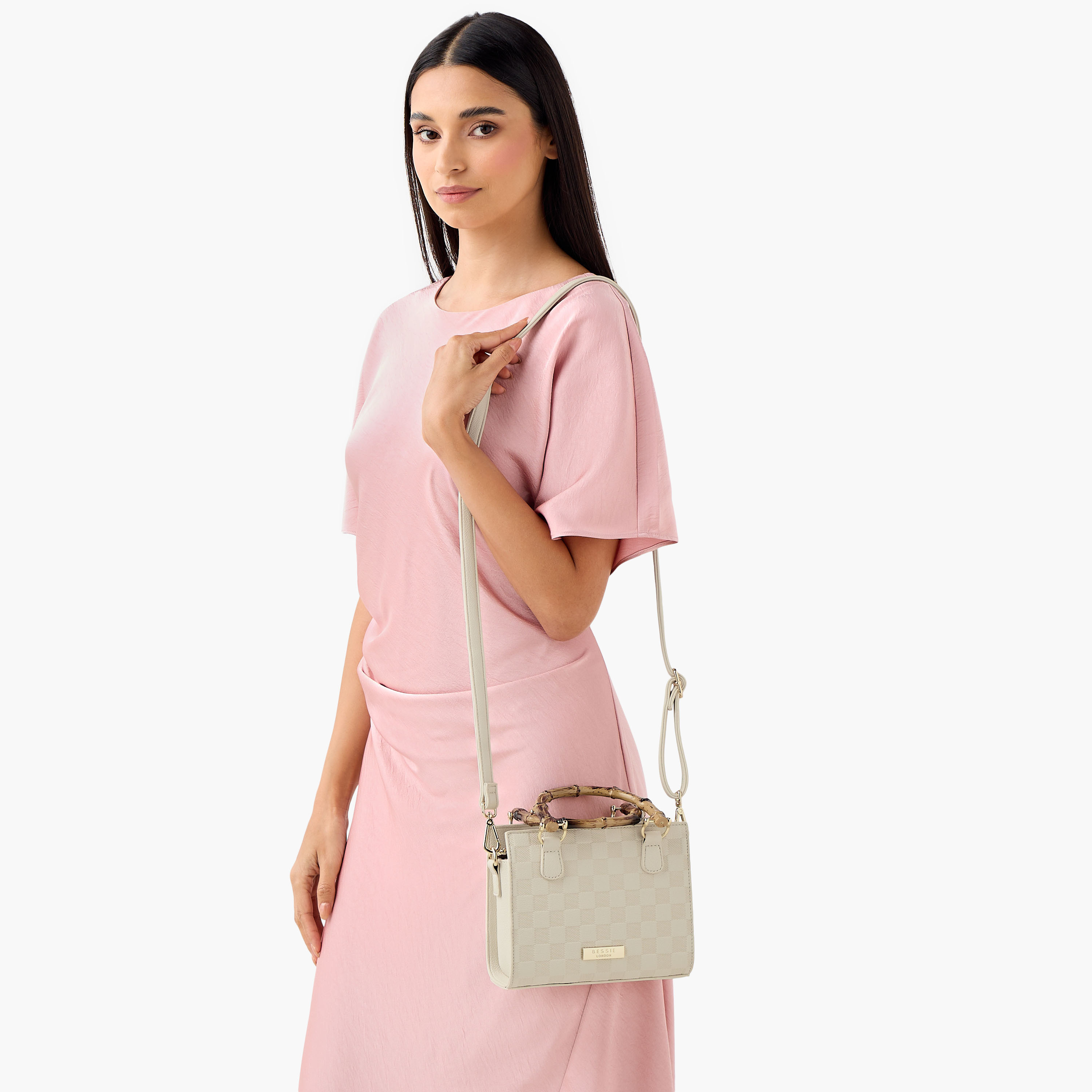 Bessie London Textured Tote Bag with Detachable Strap-women-bagsandwallets-handbags-image-8