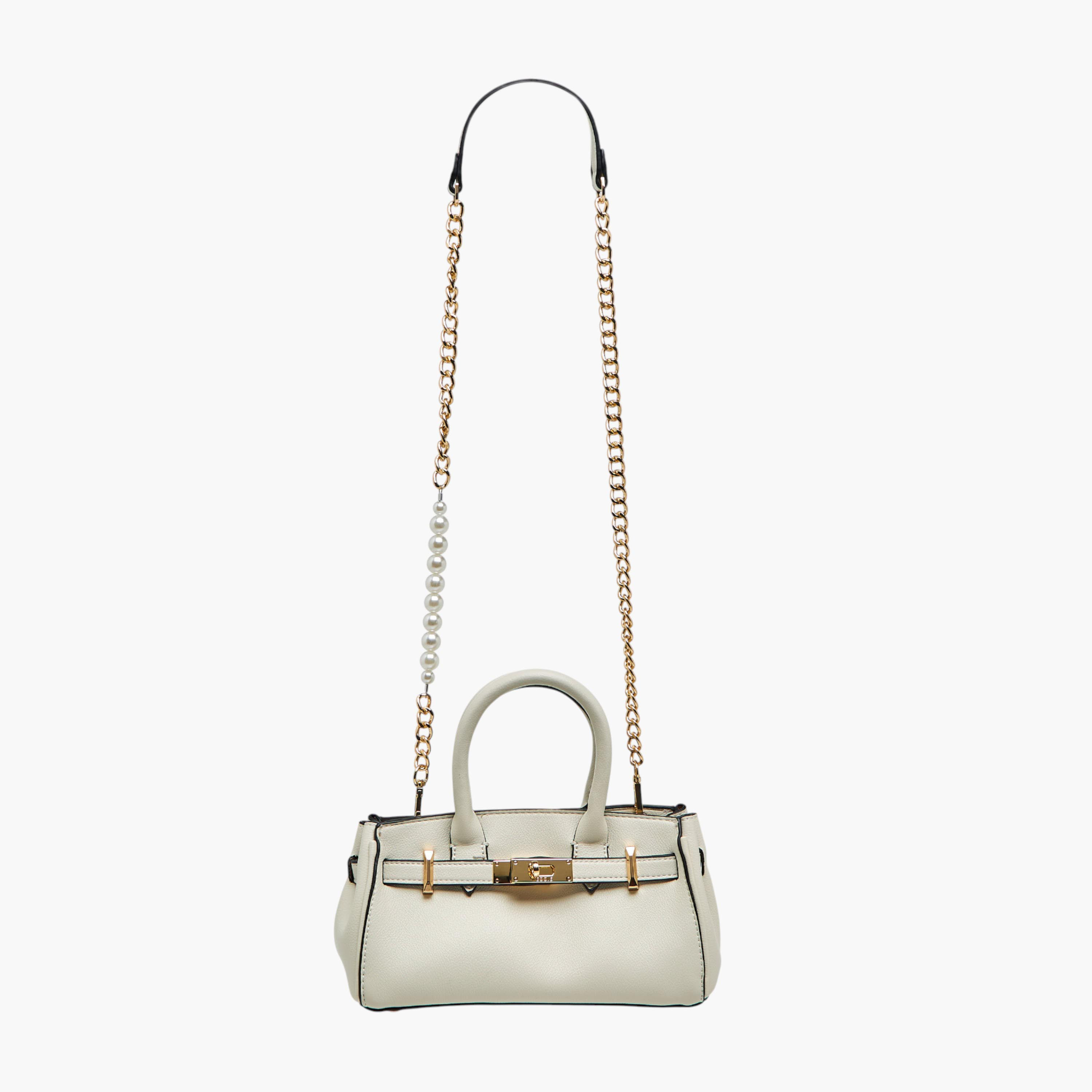 شنطة توتي بارزة الملمس بحزام سلسلة قابل للفصل من بيسي لندن-women-bagsandwallets-handbags-image-3