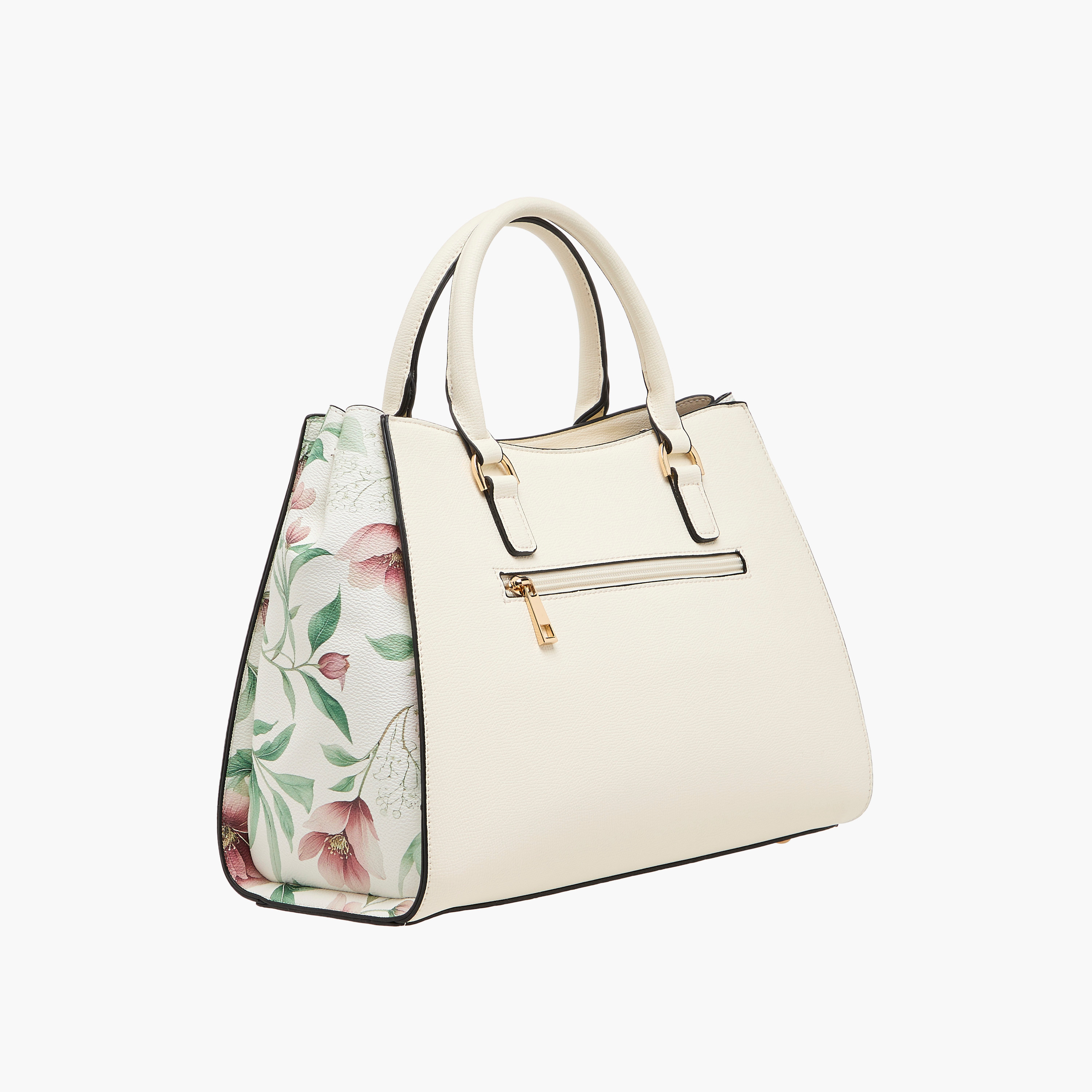 Sasha Jul Floral Panel Tote Bag with Double Handles-women-bagsandwallets-handbags-image-4