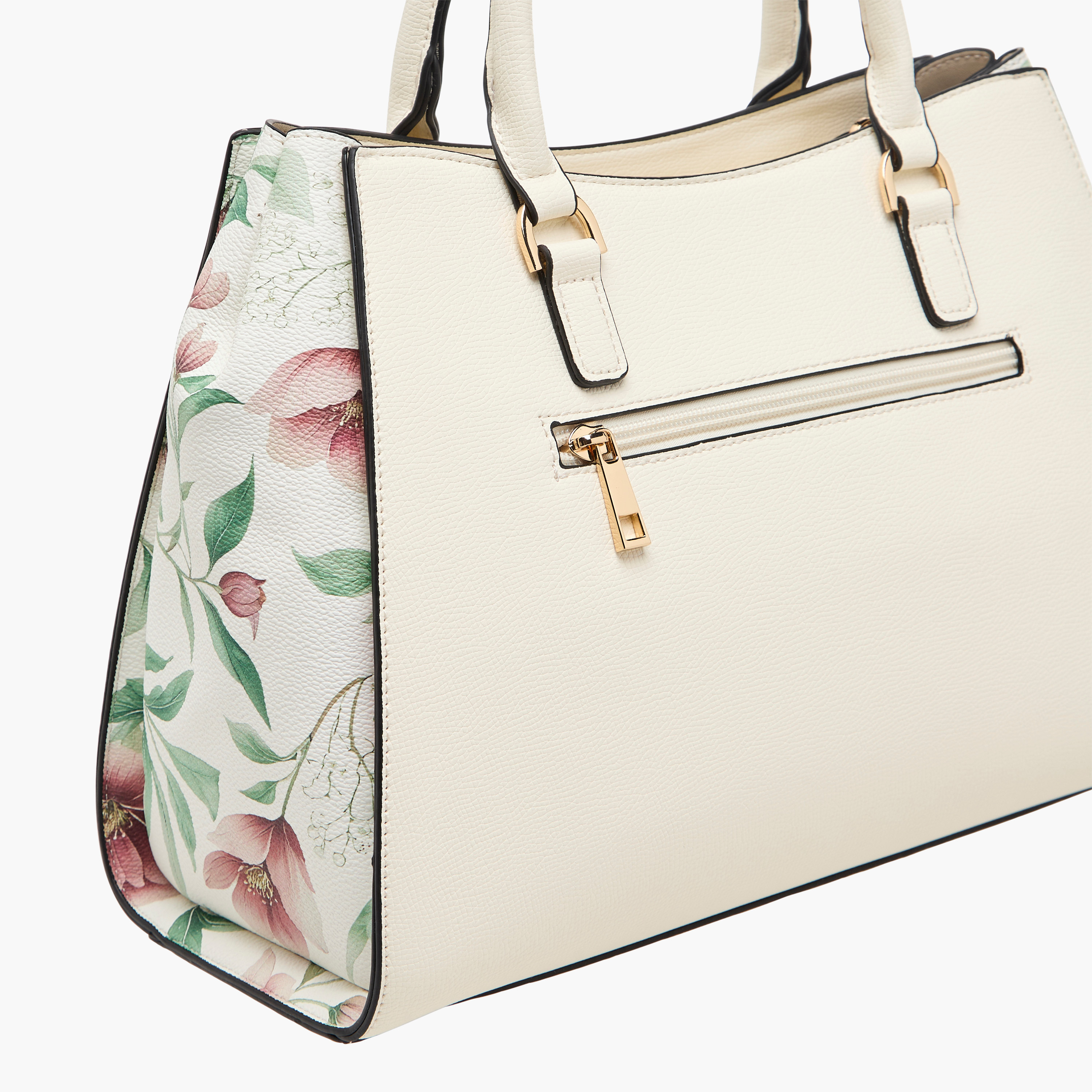 Sasha Jul Floral Panel Tote Bag with Double Handles-women-bagsandwallets-handbags-image-5
